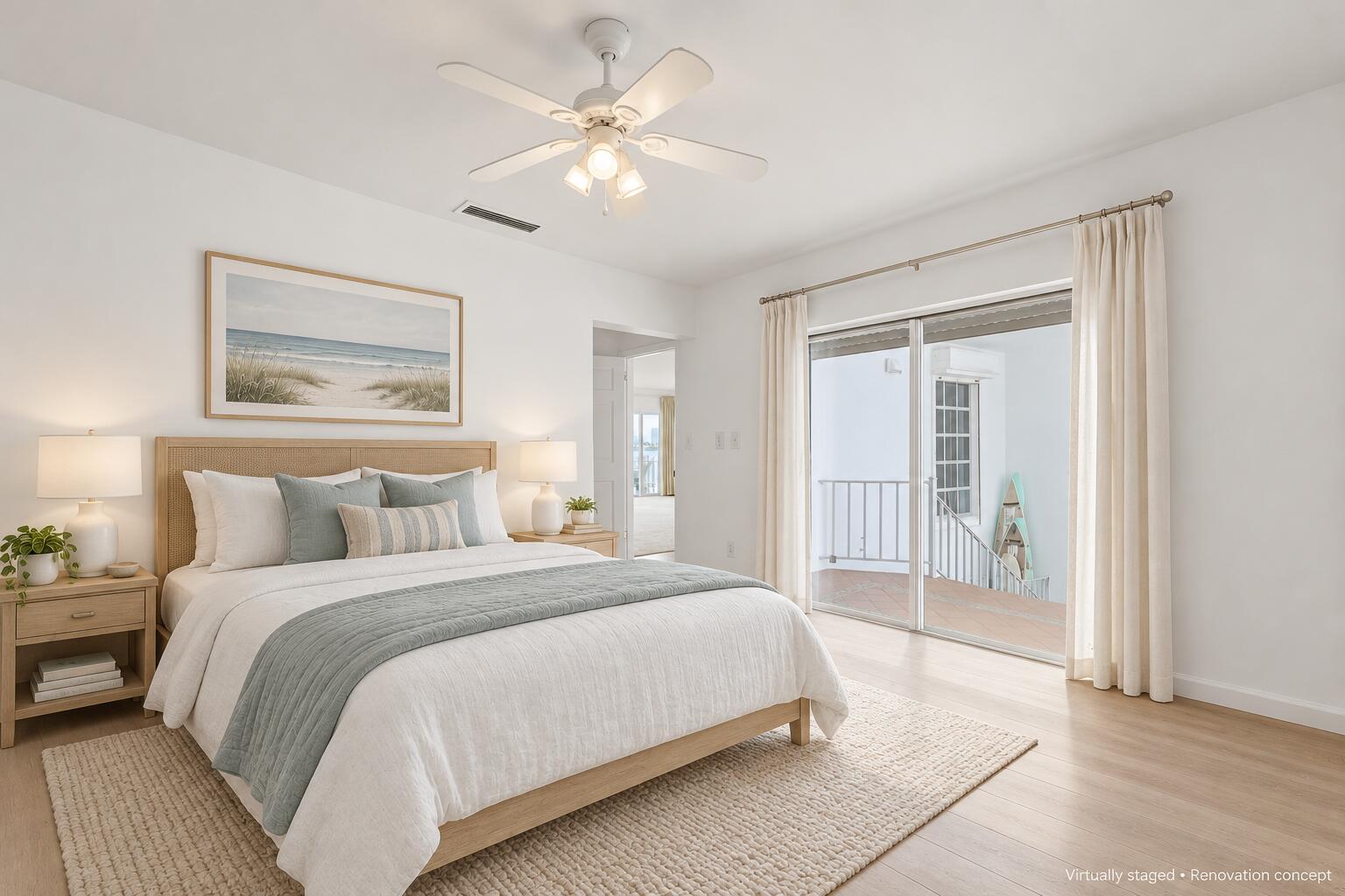 VIRTUALLY STAGED & RENOVATED Conceptual rendering for inspiration only. Furnishings and improvements shown do not reflect the propertys current condition.