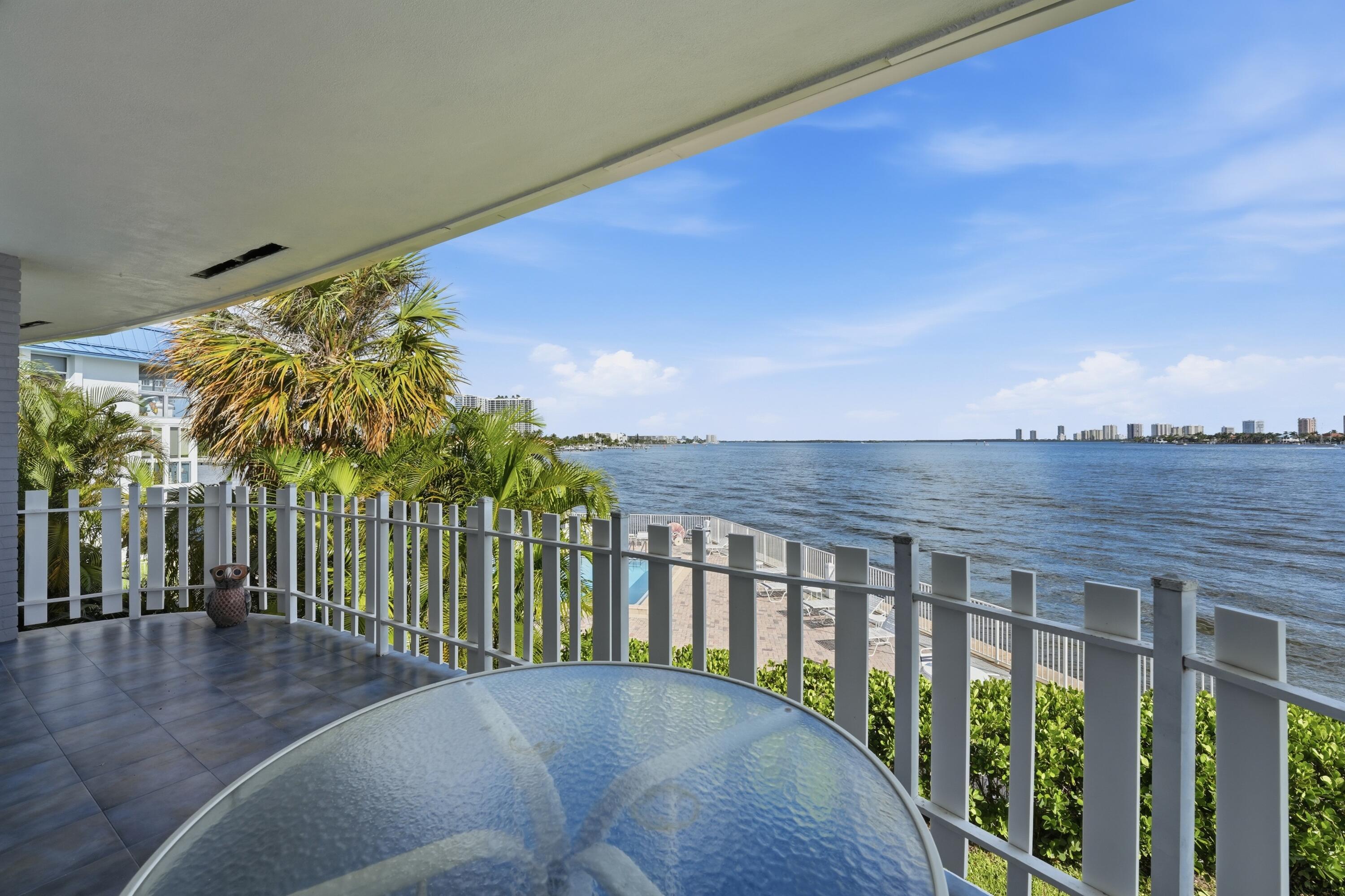 Waterfront Terrace Covered