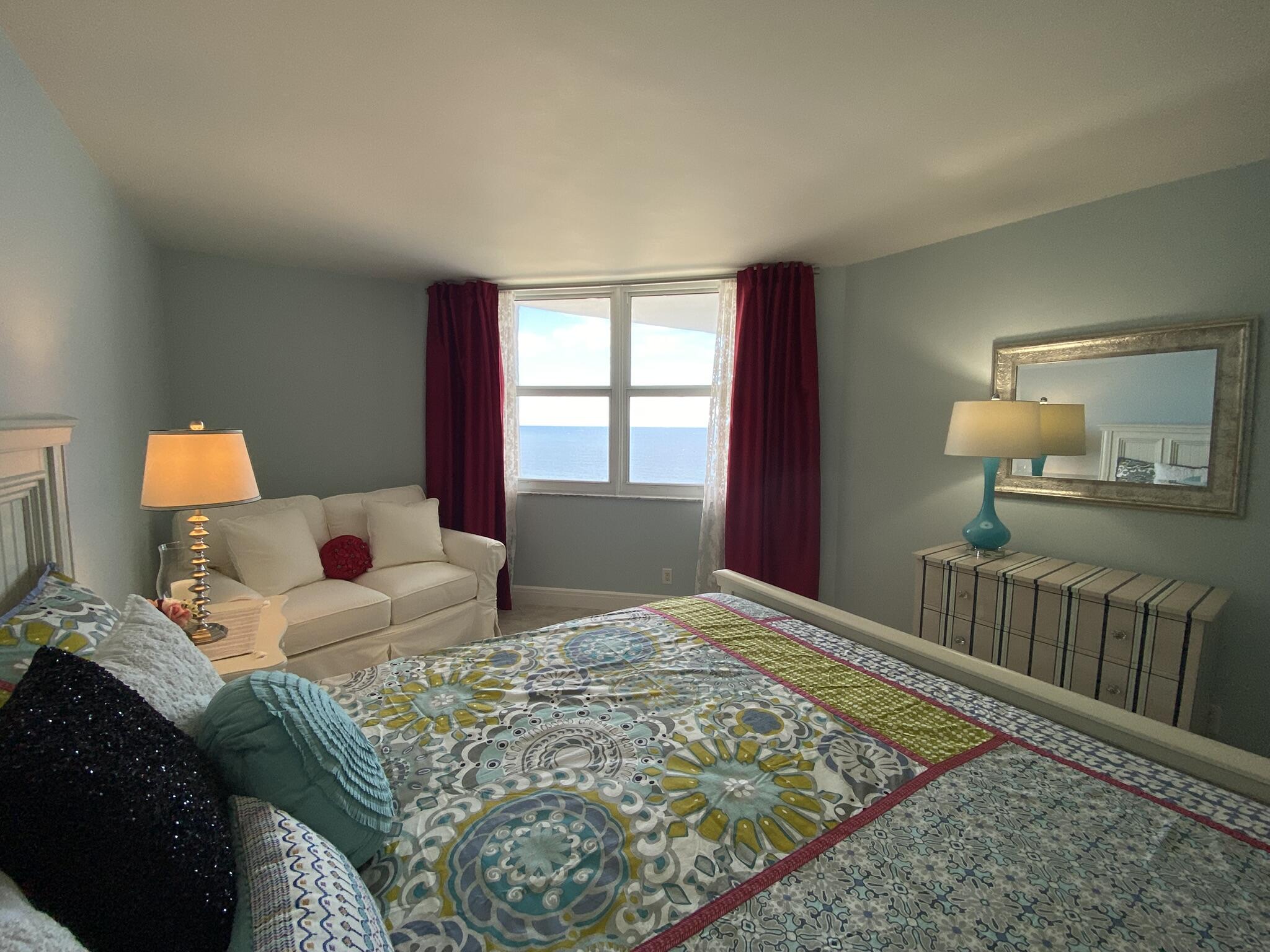 Primary Bedroom  Ocean & City Views