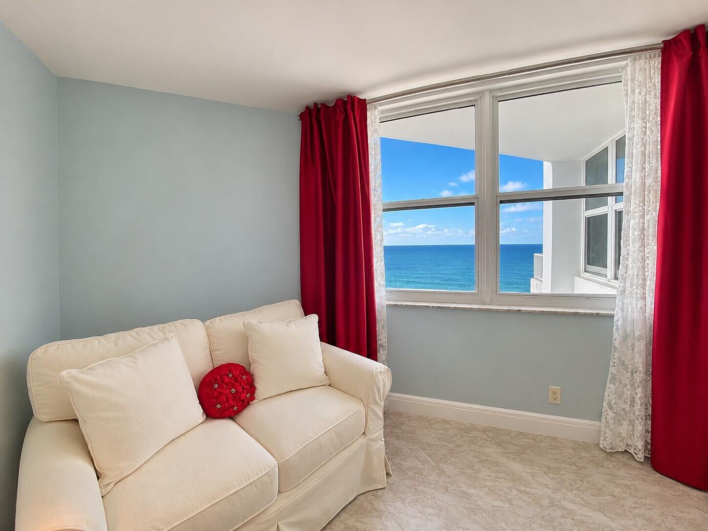 Primary Bedroom  Ocean & City Views