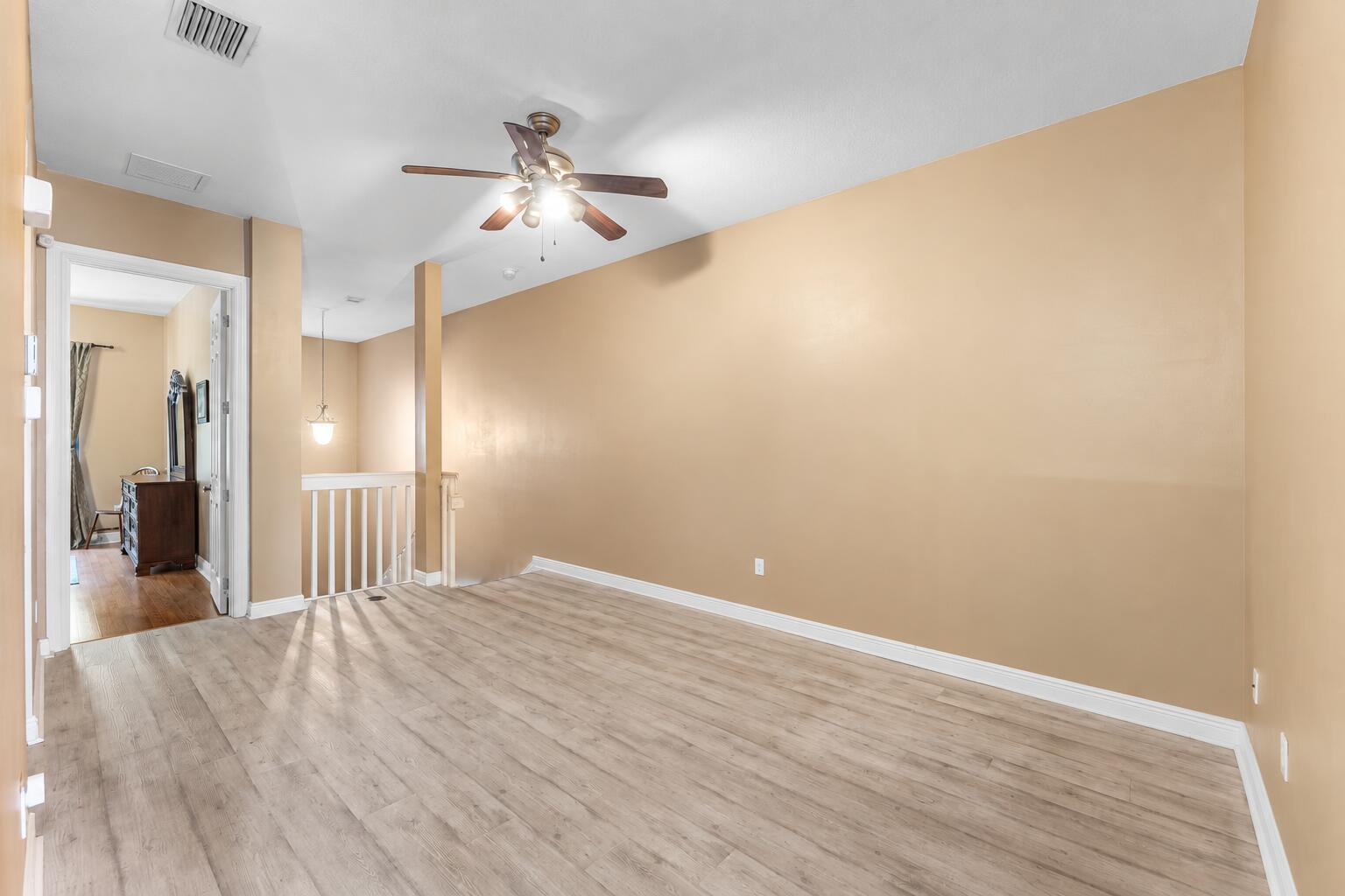 Master Suite and Stairs in view