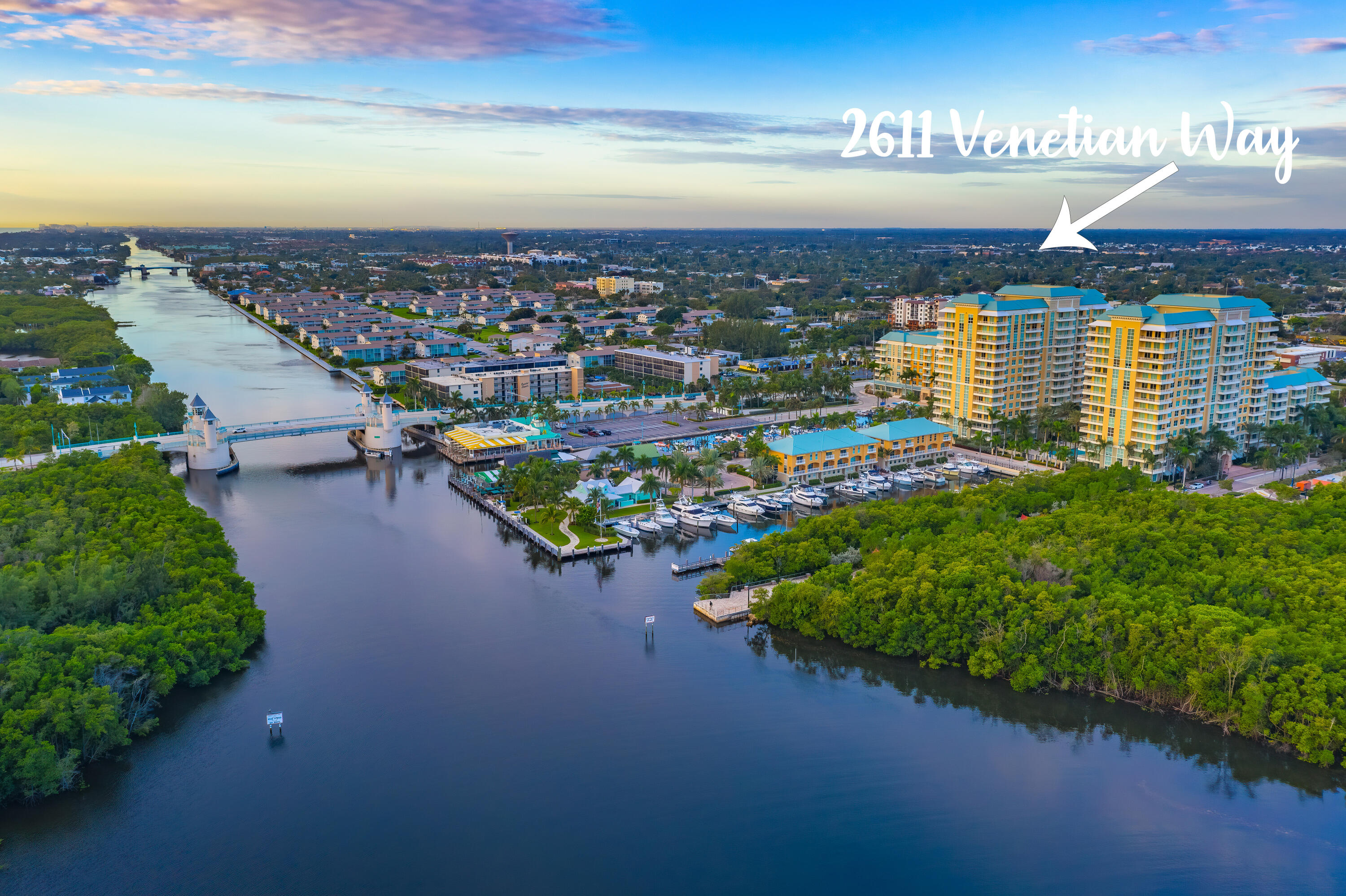 The Intracoastal, and several waterfront dining options are a short drive from home