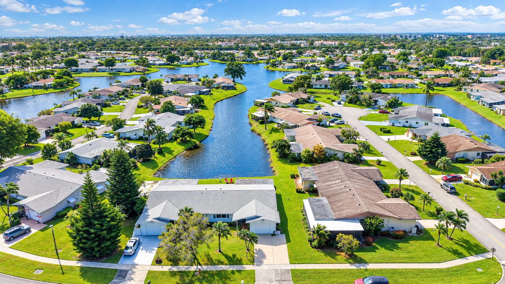 Waterview of home