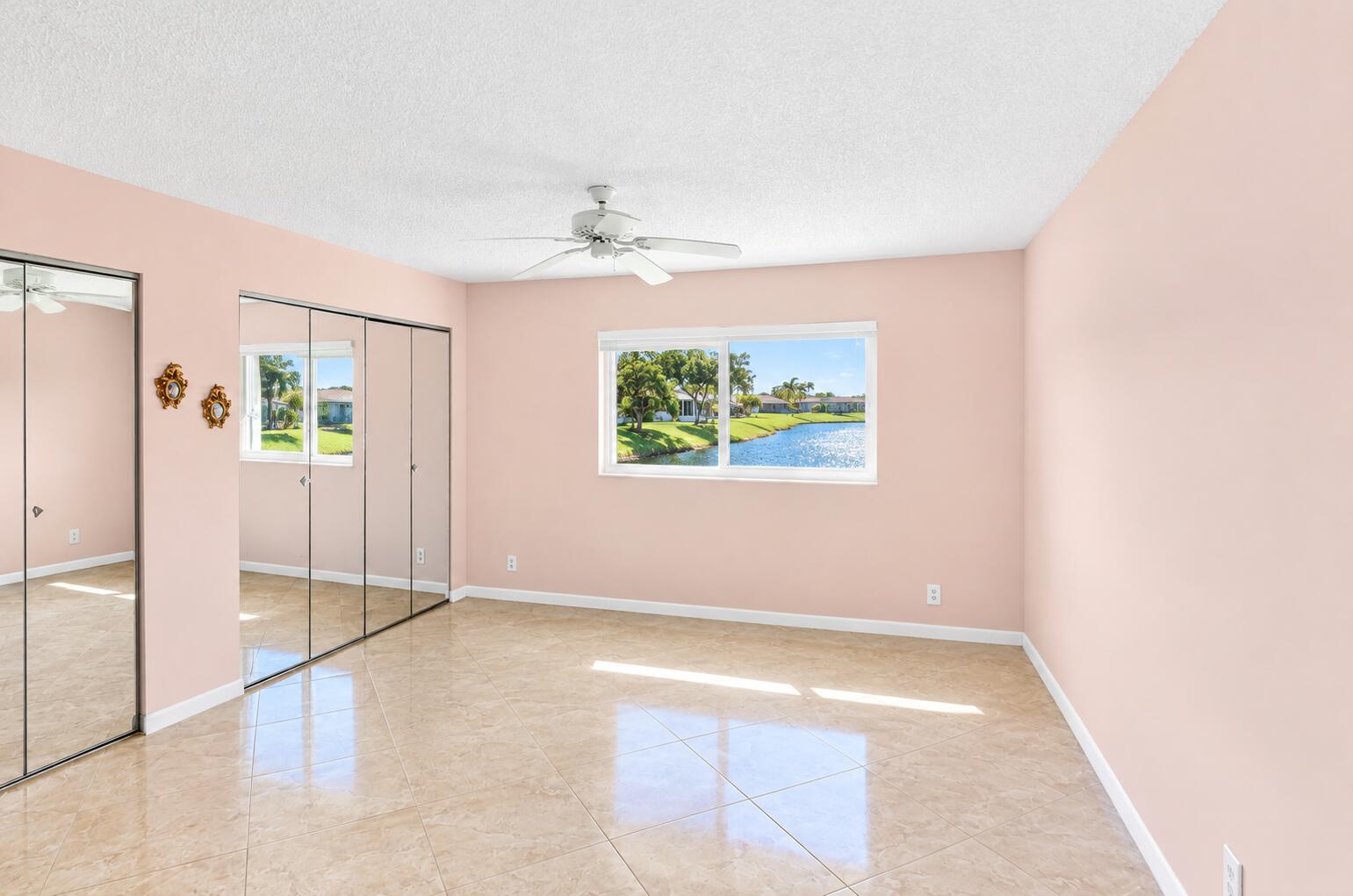 Master Bedroom with Water Vie