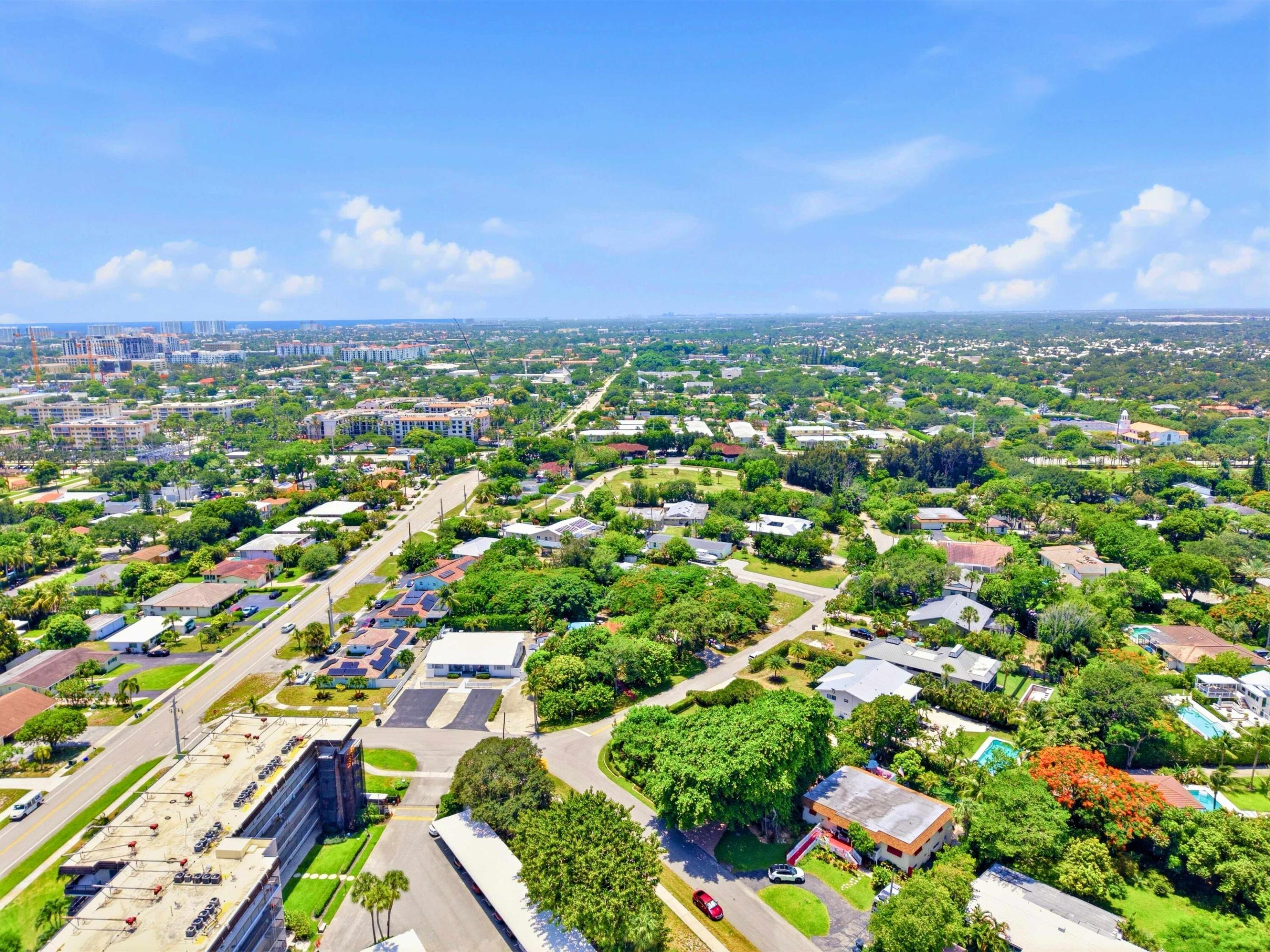 Panoramic to South