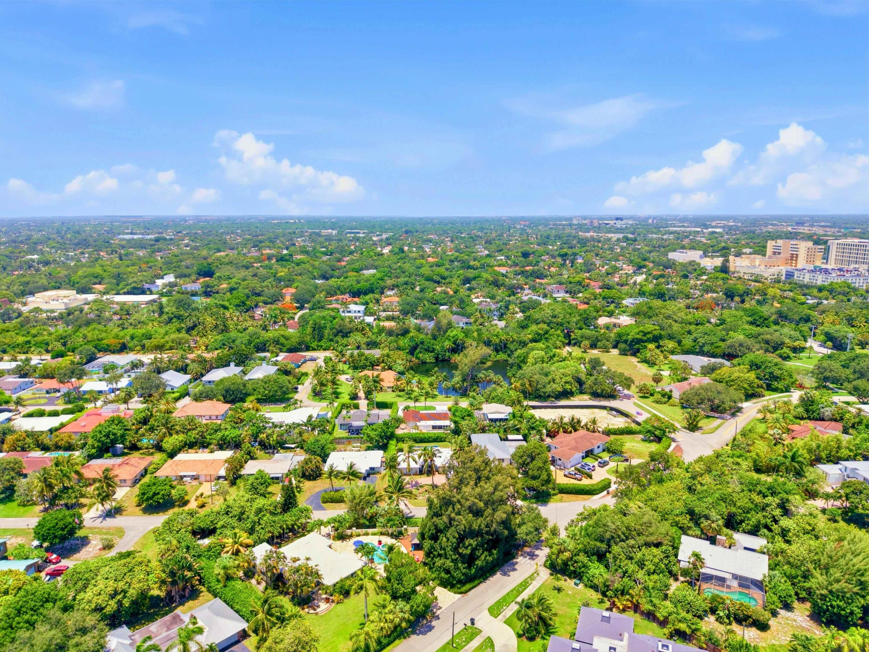 Panoramic to West
