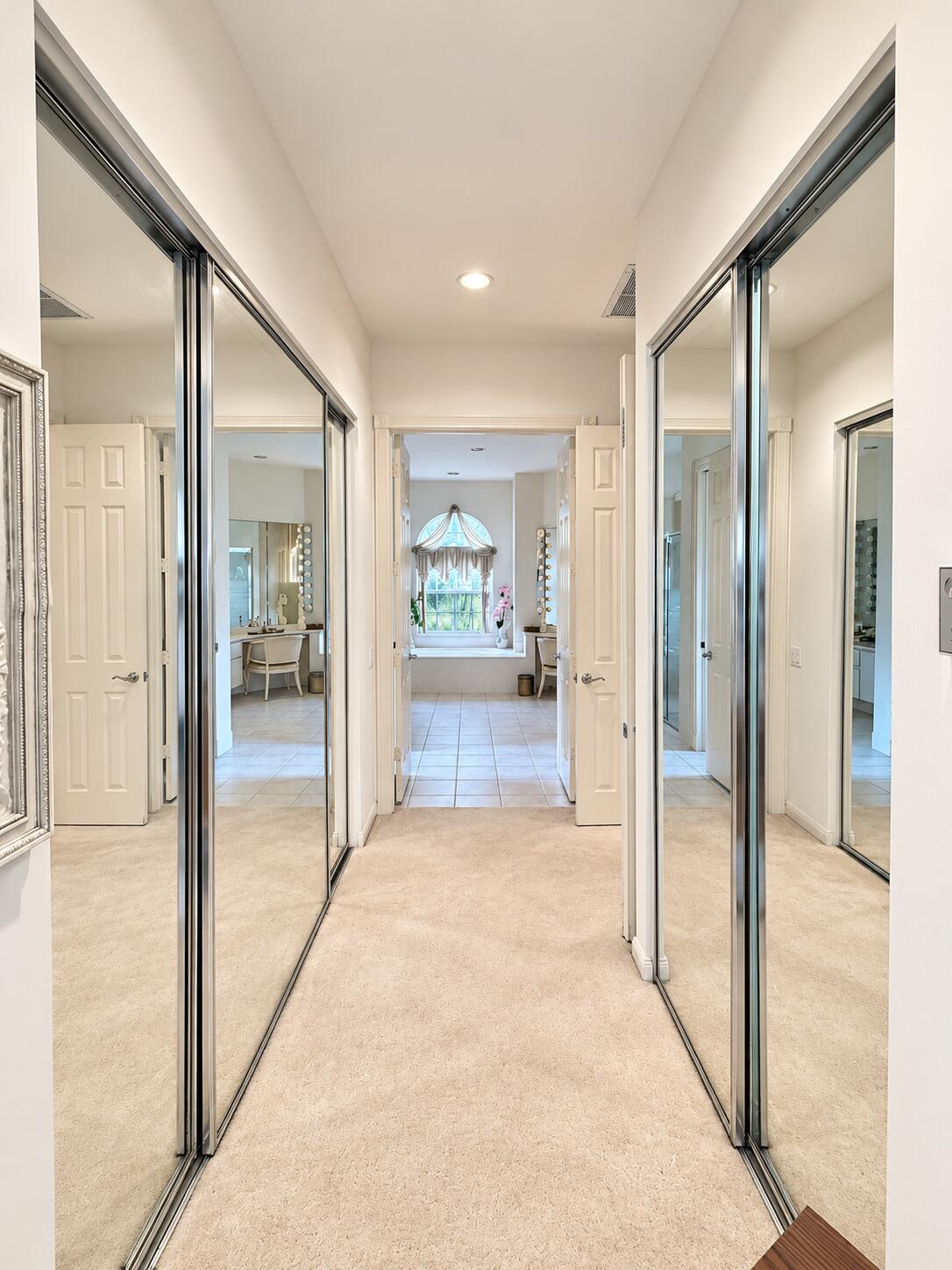 Mirrored Closets Master