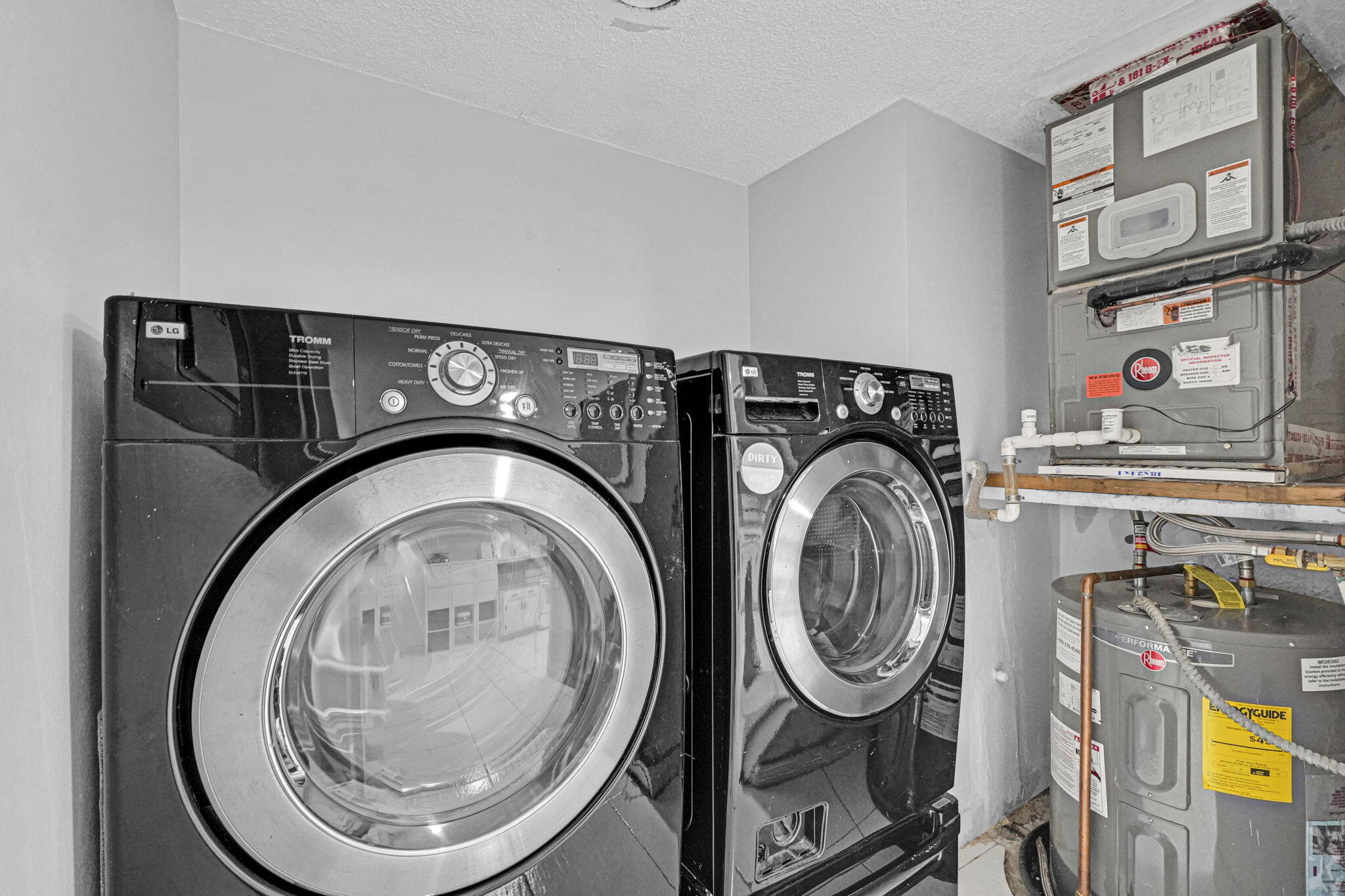 Laundry area