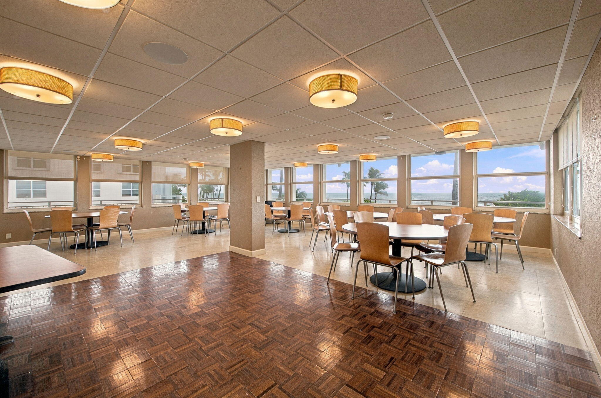 OCEAN VIEW CLUBHOUSE WITH DIRECT OCEAN VIEWS FOR YOU TO RESERVE WITH A DEPOSIT FOR YOUR PARTIES.