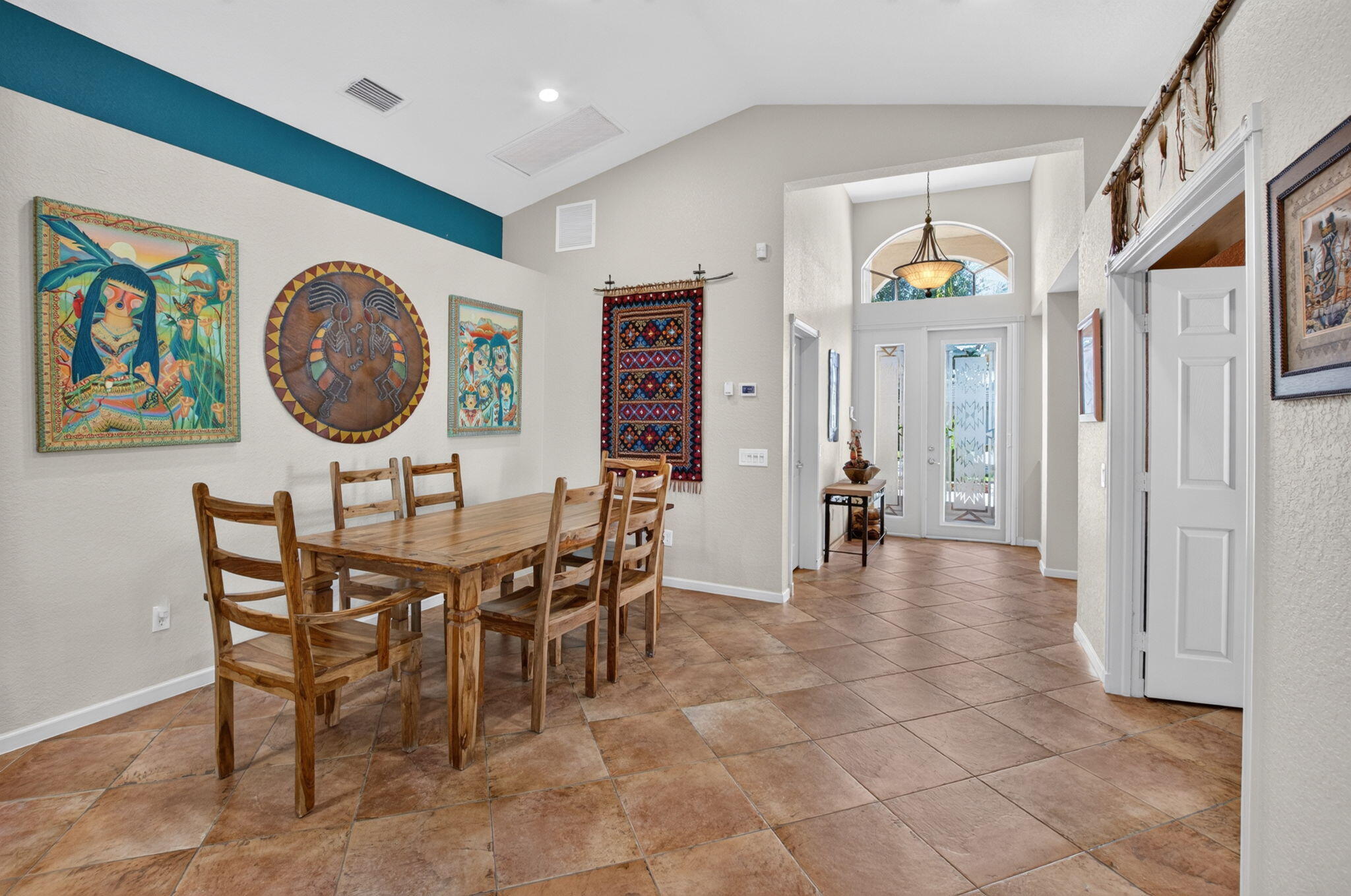 Dining and Foyer Dining and Foyer