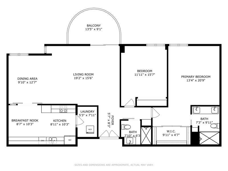 Coastal House 606 Floor Plan