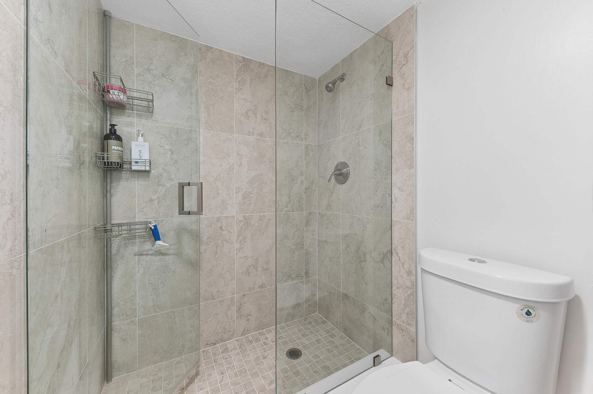 Primary bath shower