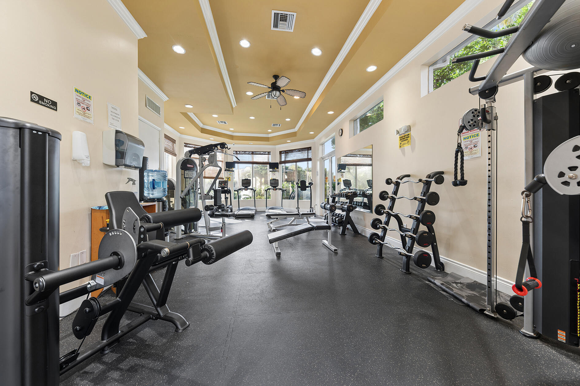 fitness center