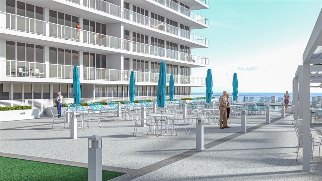 POOL DECK VIRTUAL RENDERING