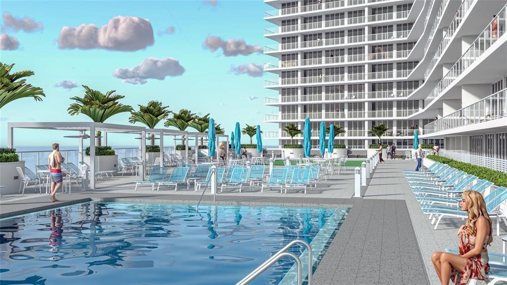 POOL DECK VIRTUAL RENDERING