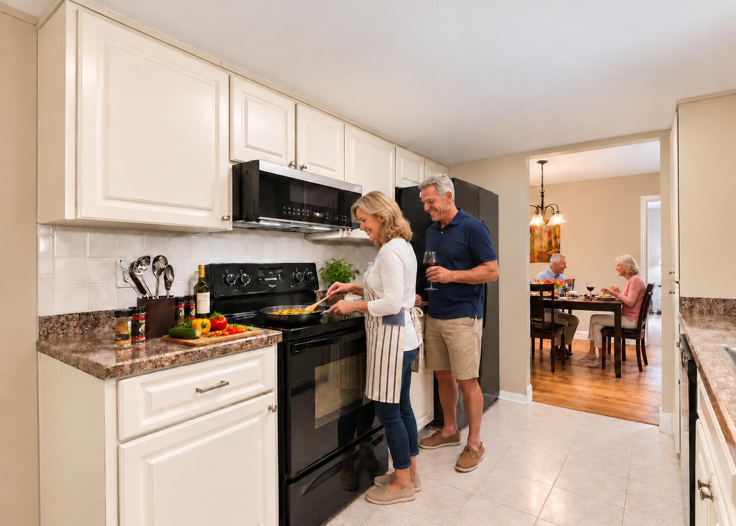 Warm Kitchen Gathering