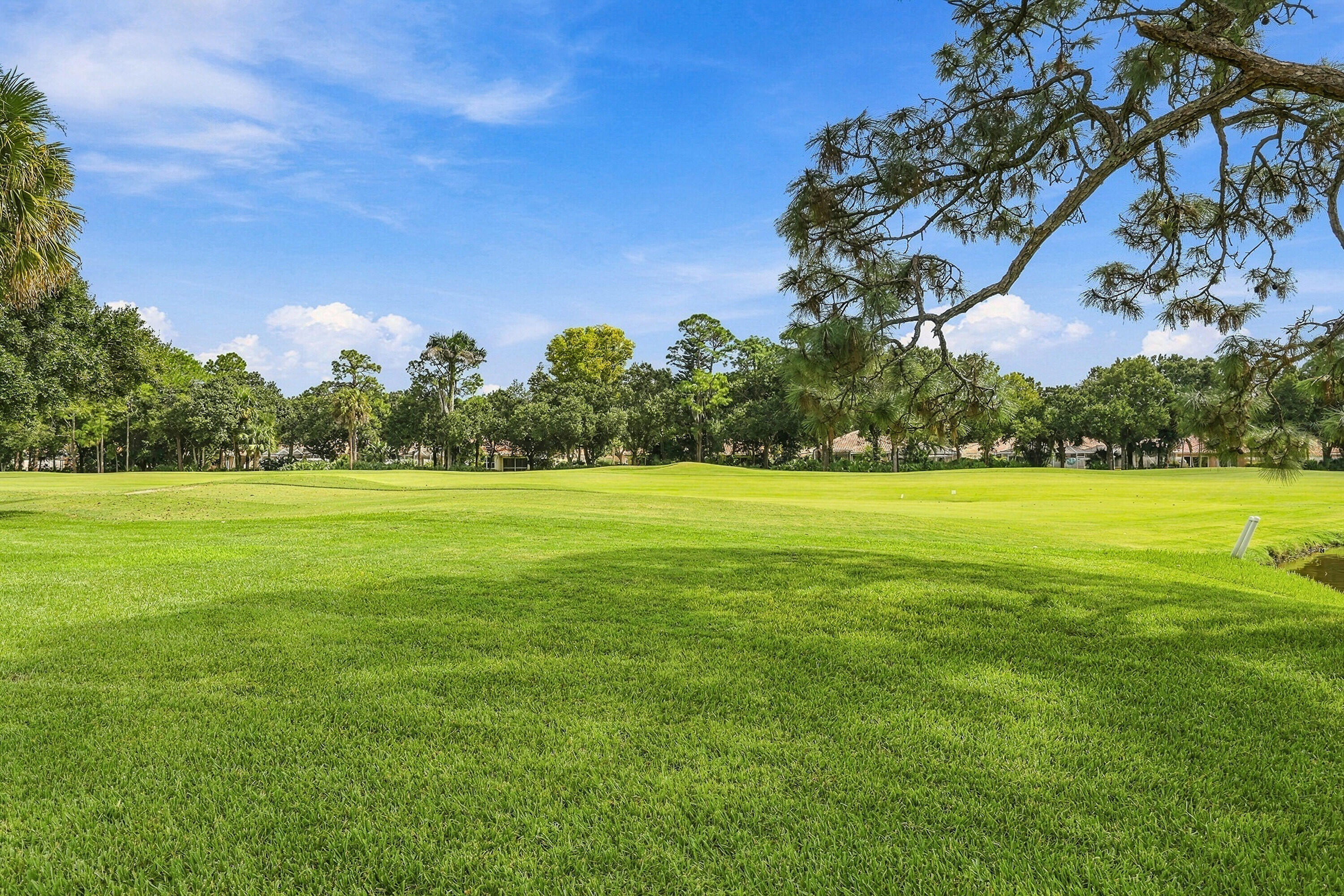 Home away from the golf ball flight path