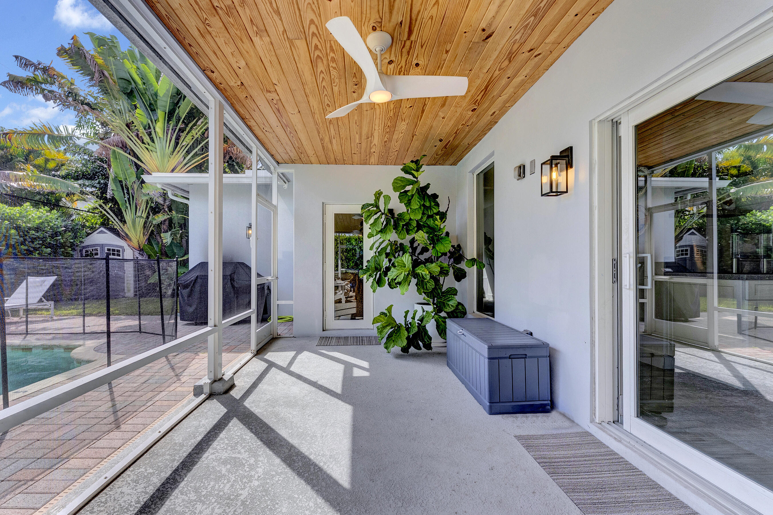 Screened in Patio 2