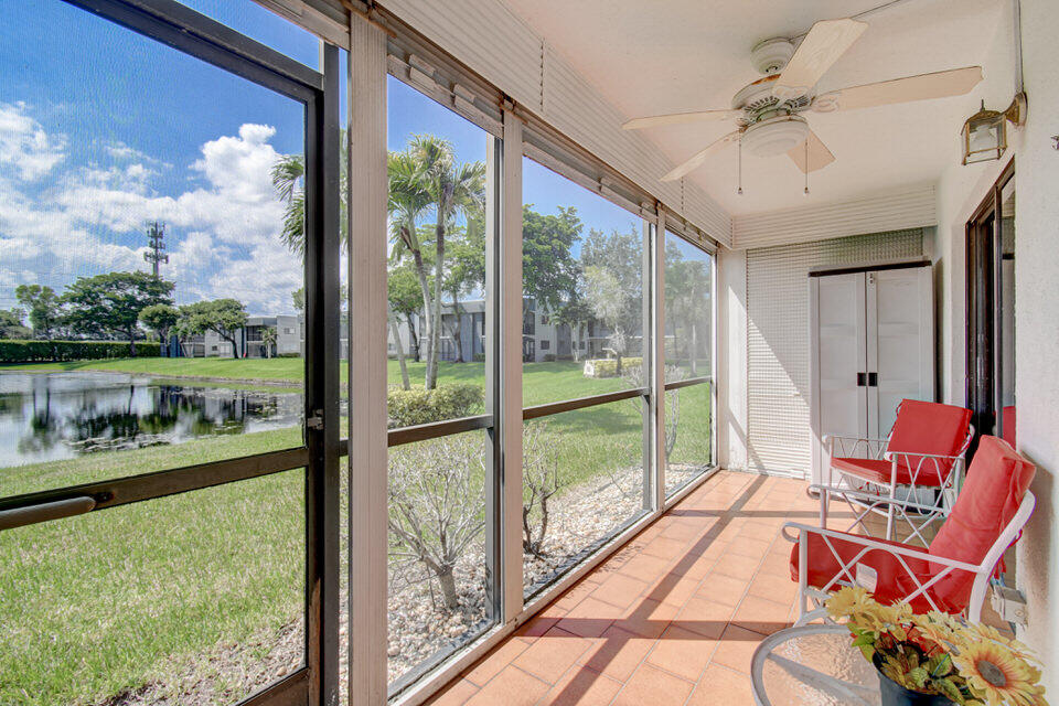 Screened lanai
