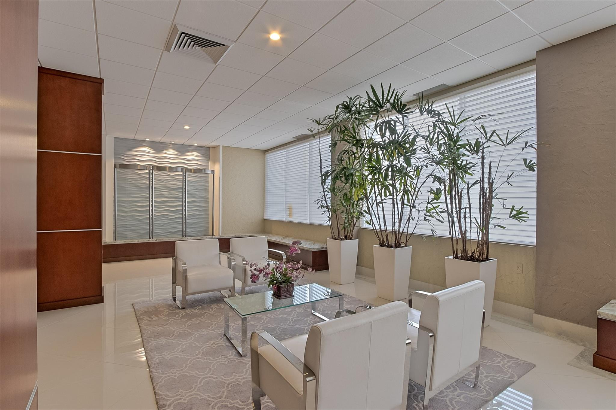 renovated lobby