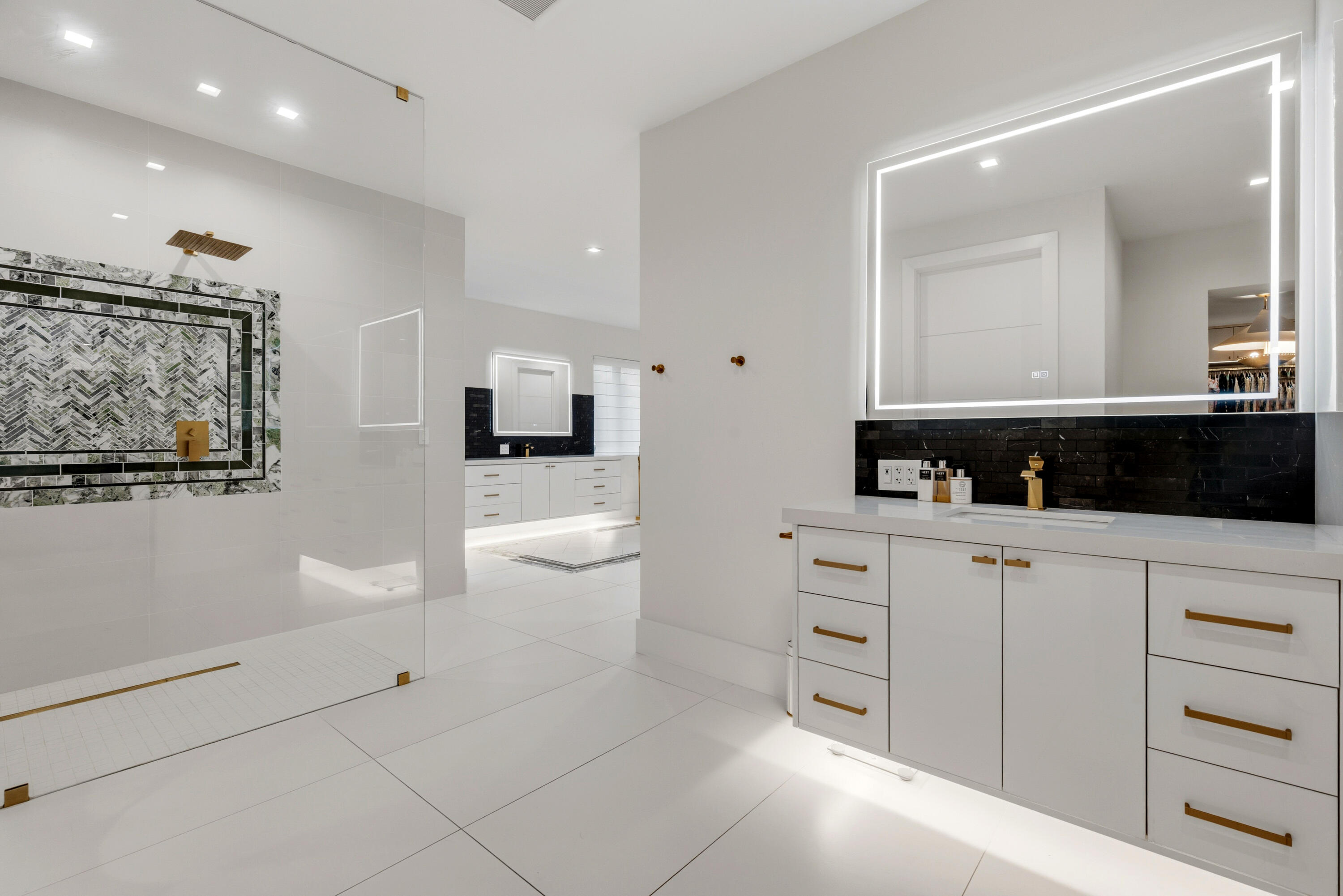 His Primary Bathroom