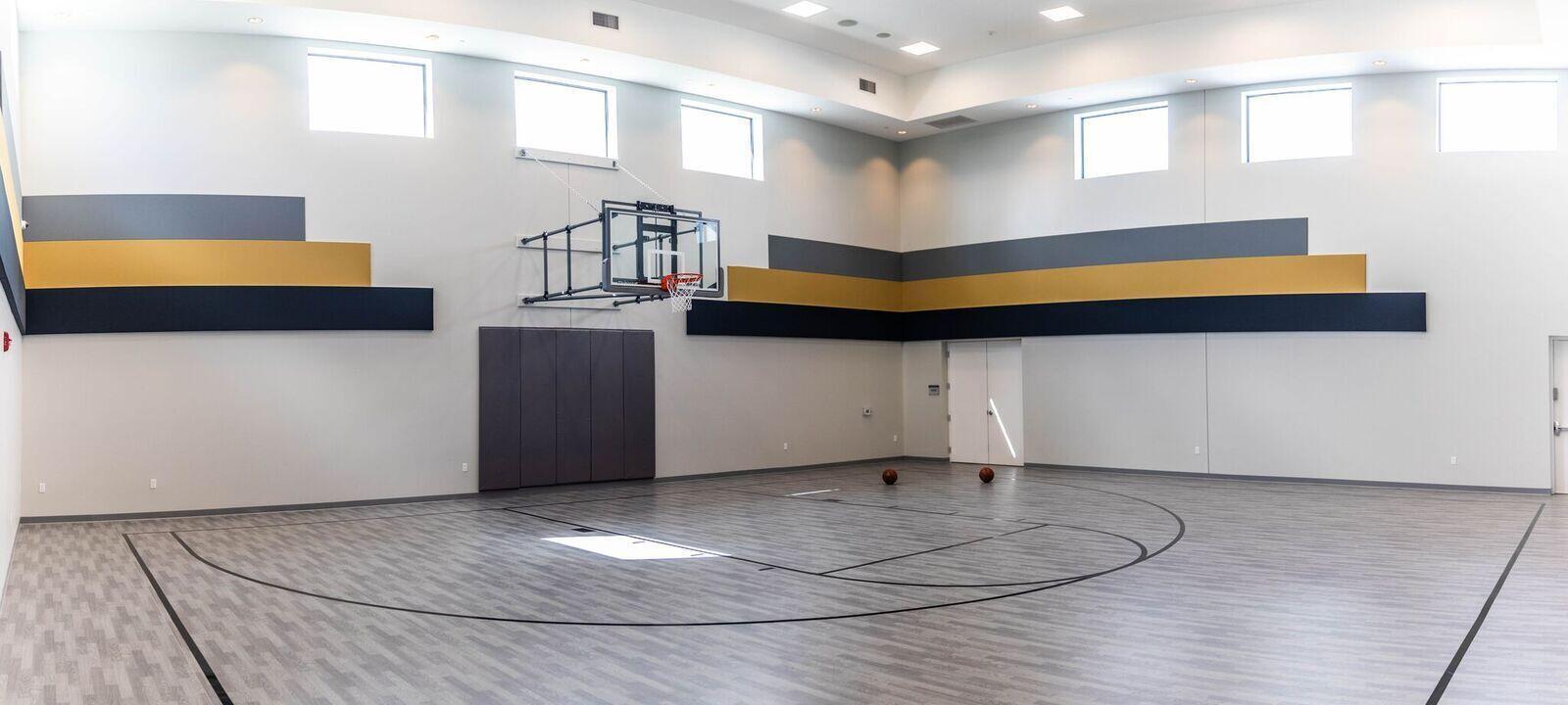 INDOOR BASKETBALL COURT