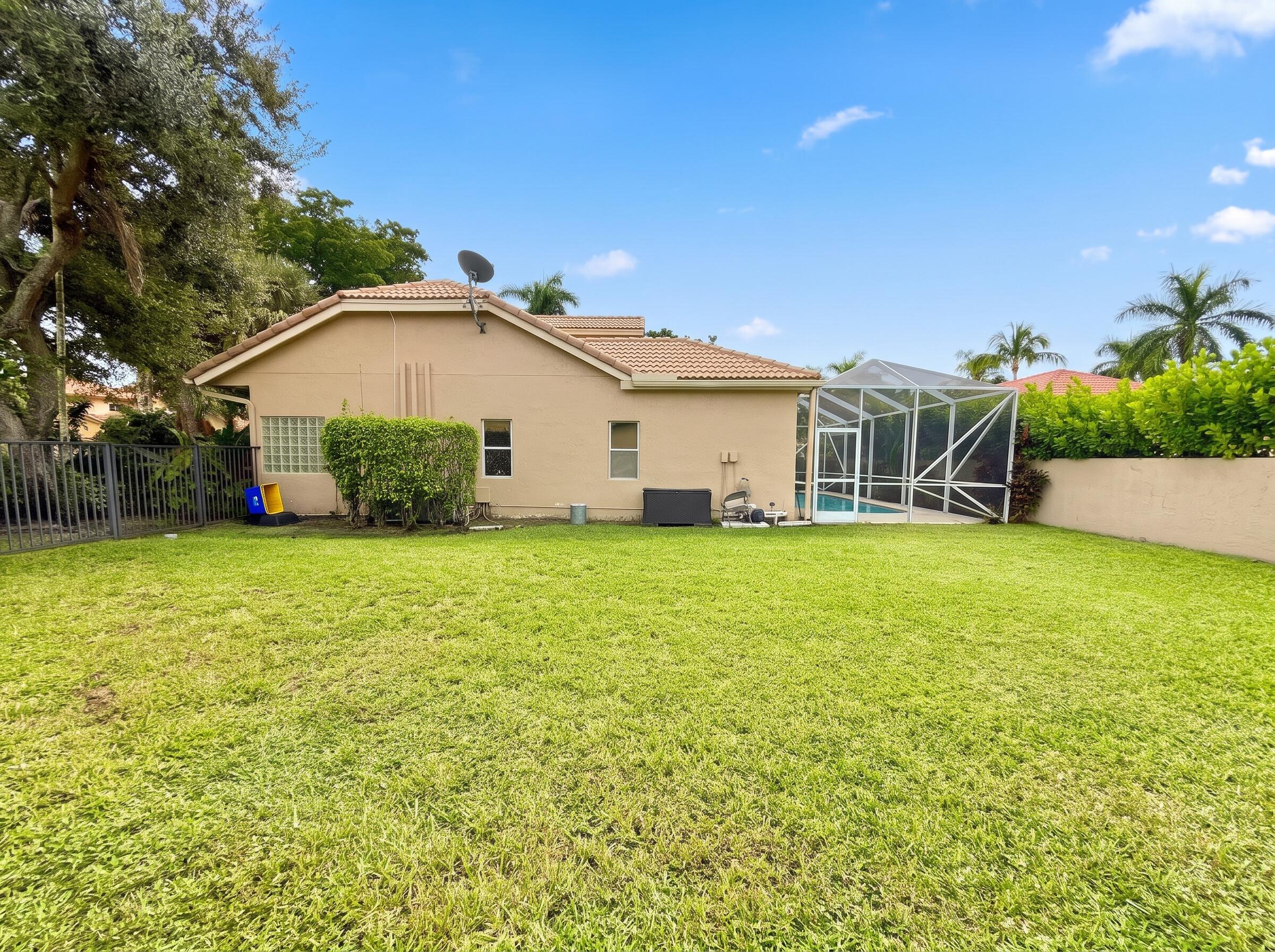 Spacious Fenced Yard