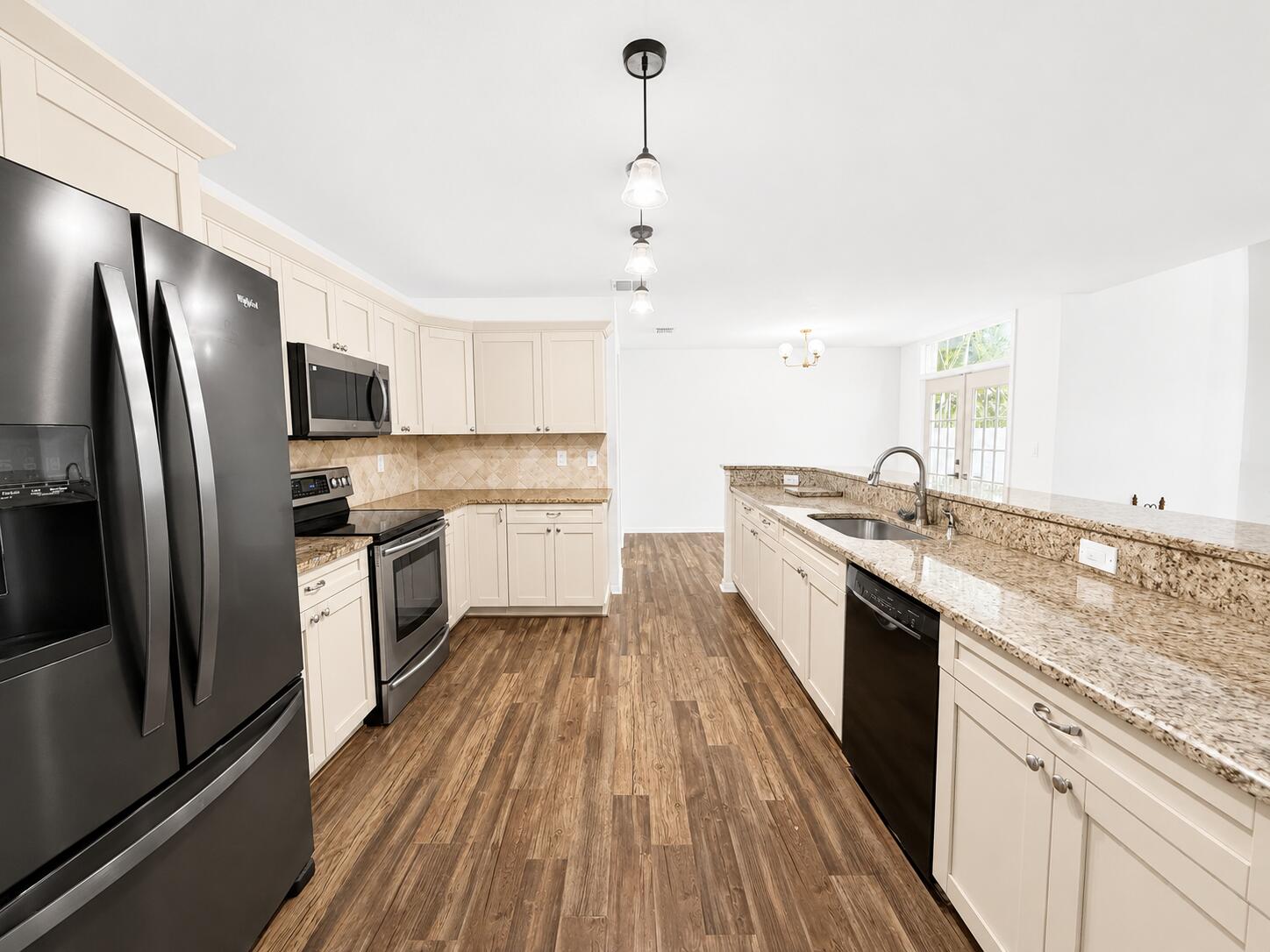 Open Granite Kitchen