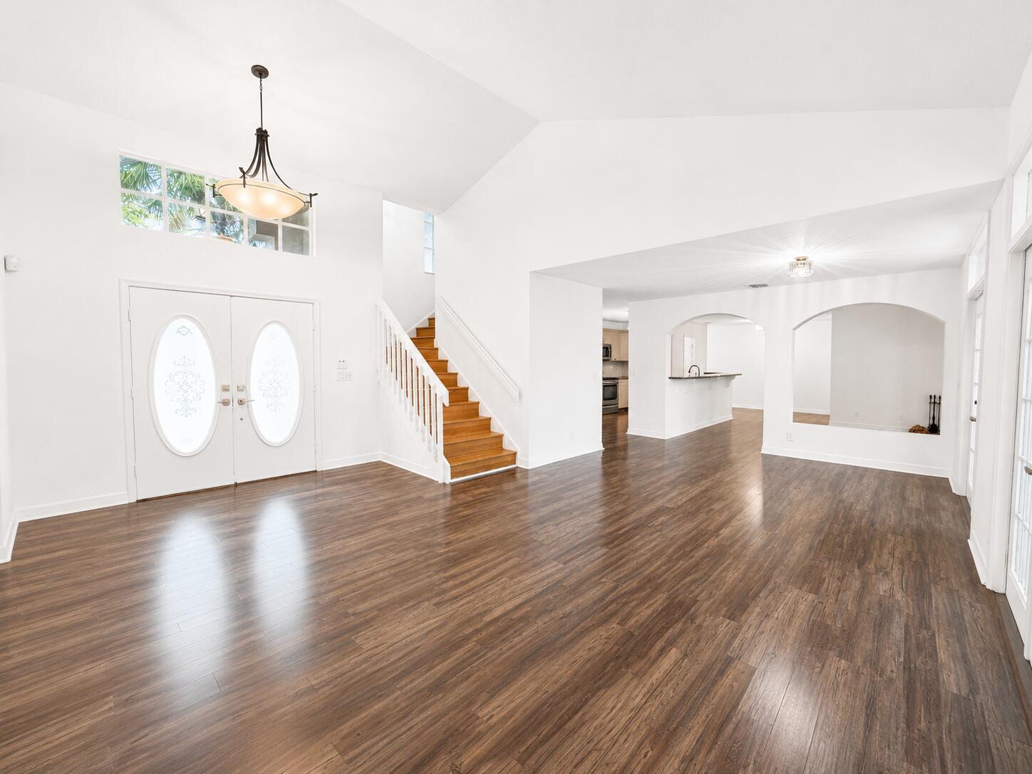 Foyer + Living Room