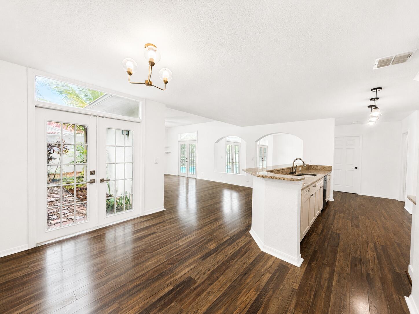 Open Granite Kitchen