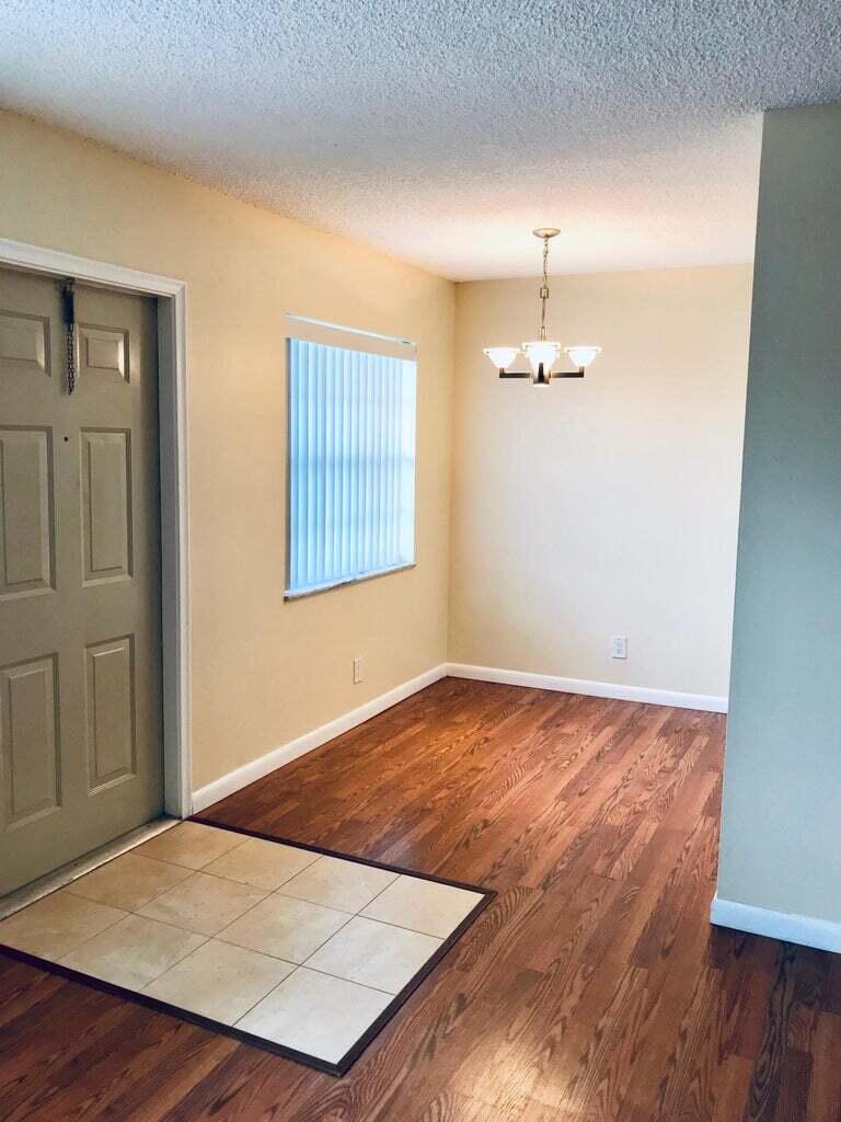 Entry Dining room