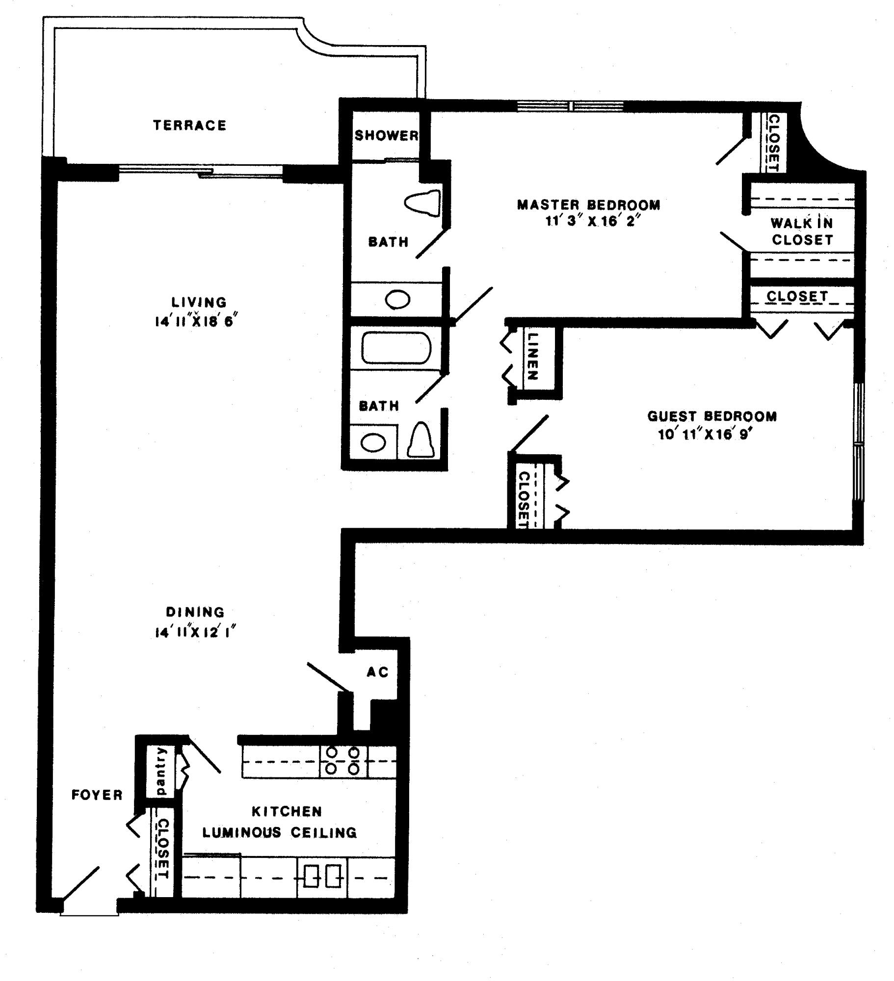 203B Floor Plan