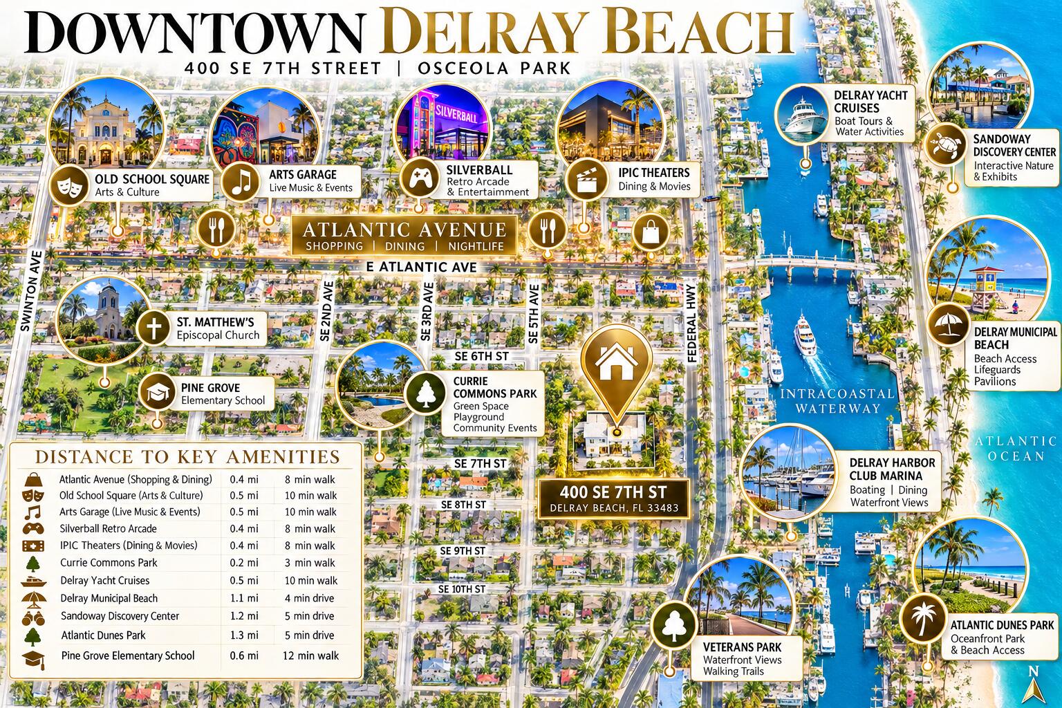 Delray Beach Map