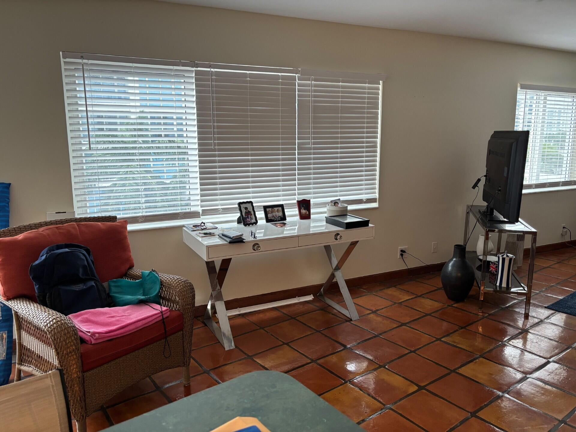 Desk area