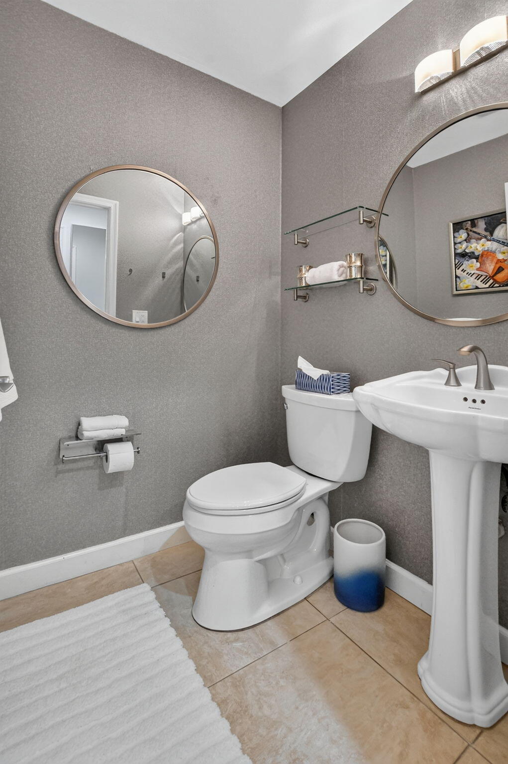 Downstairs Powder Room