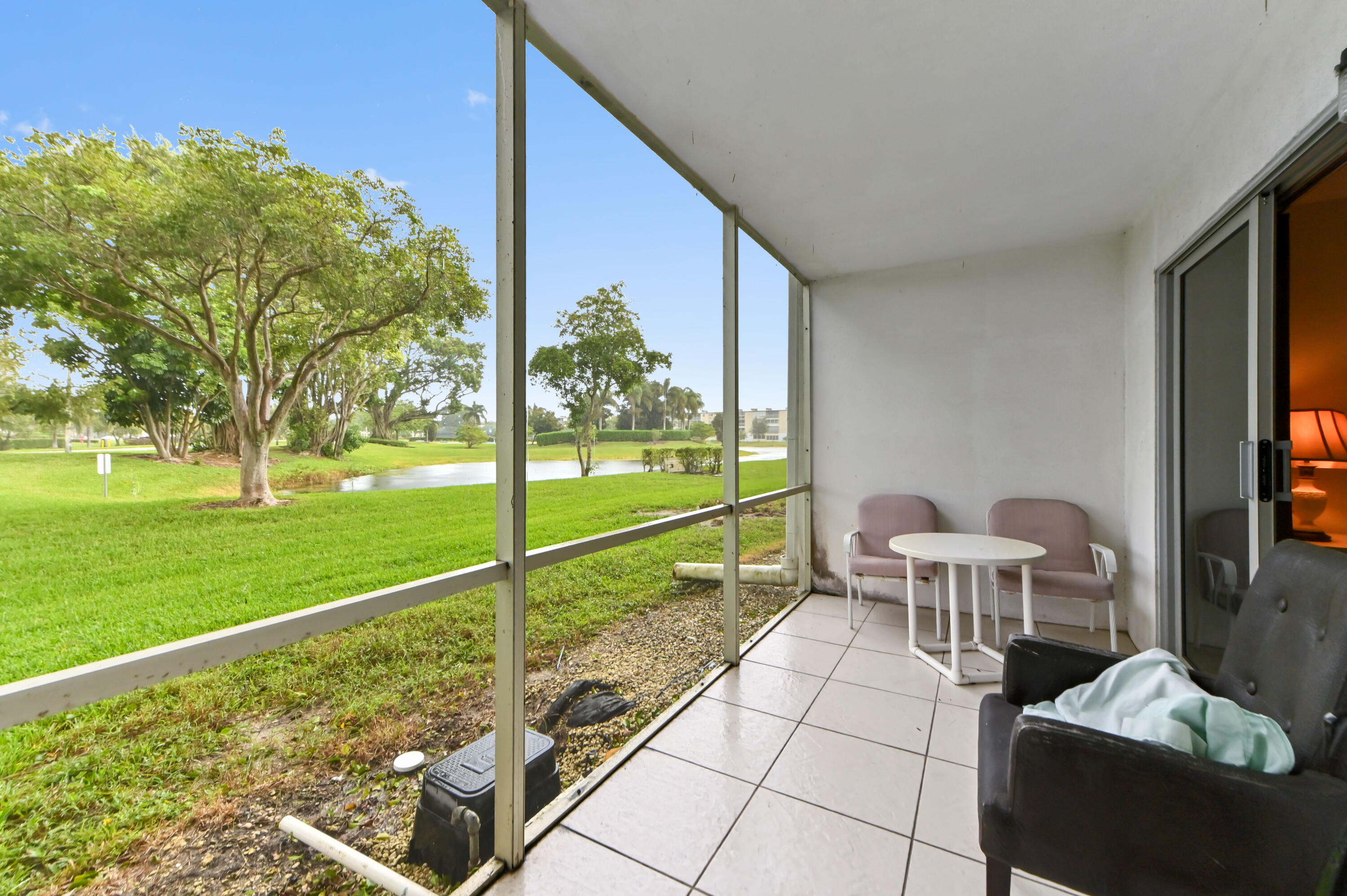 18 Patio lake view