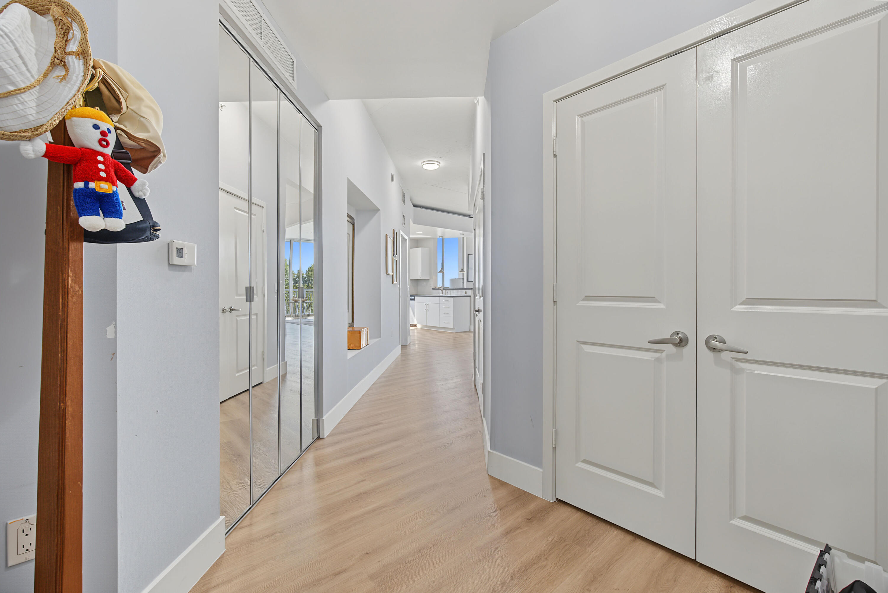Entryway hallway