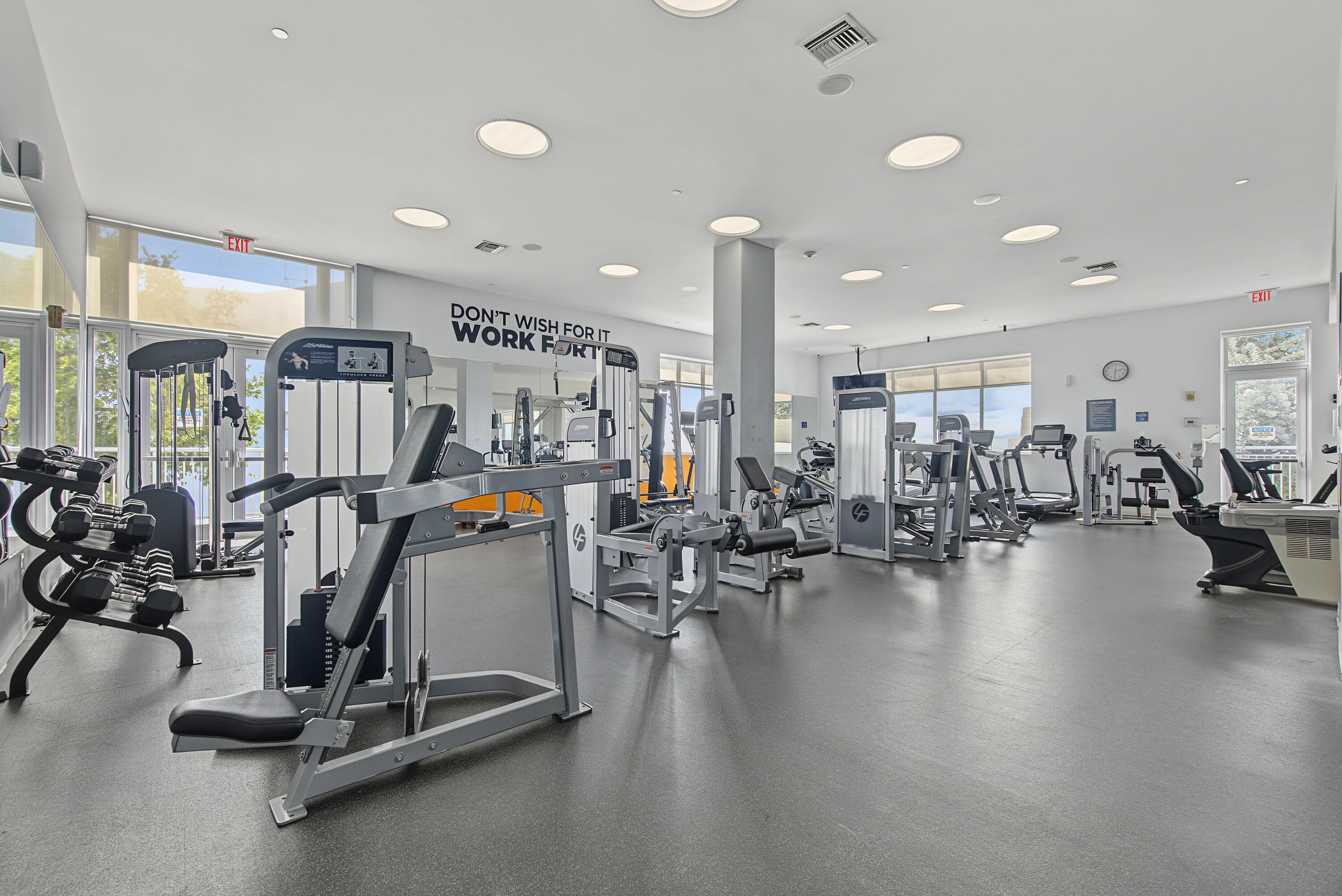 fitness center
