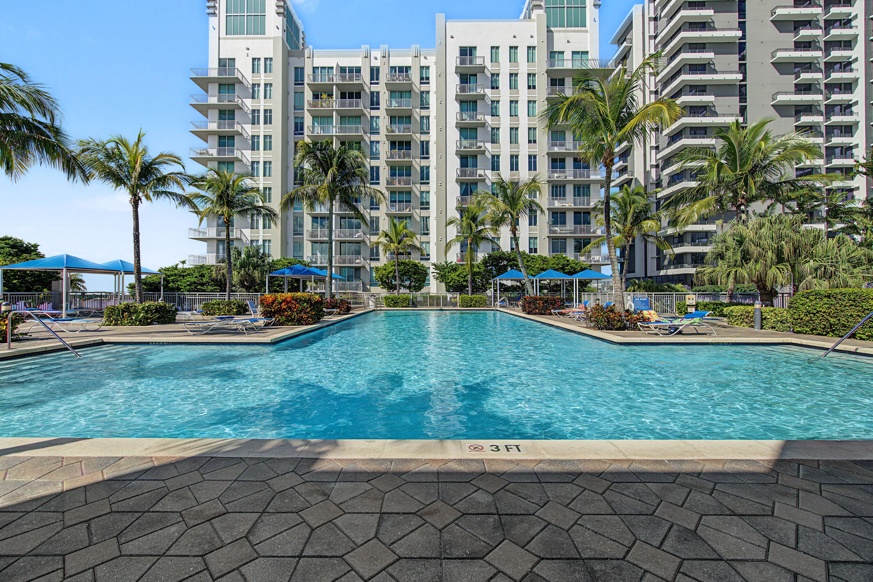 heated pool