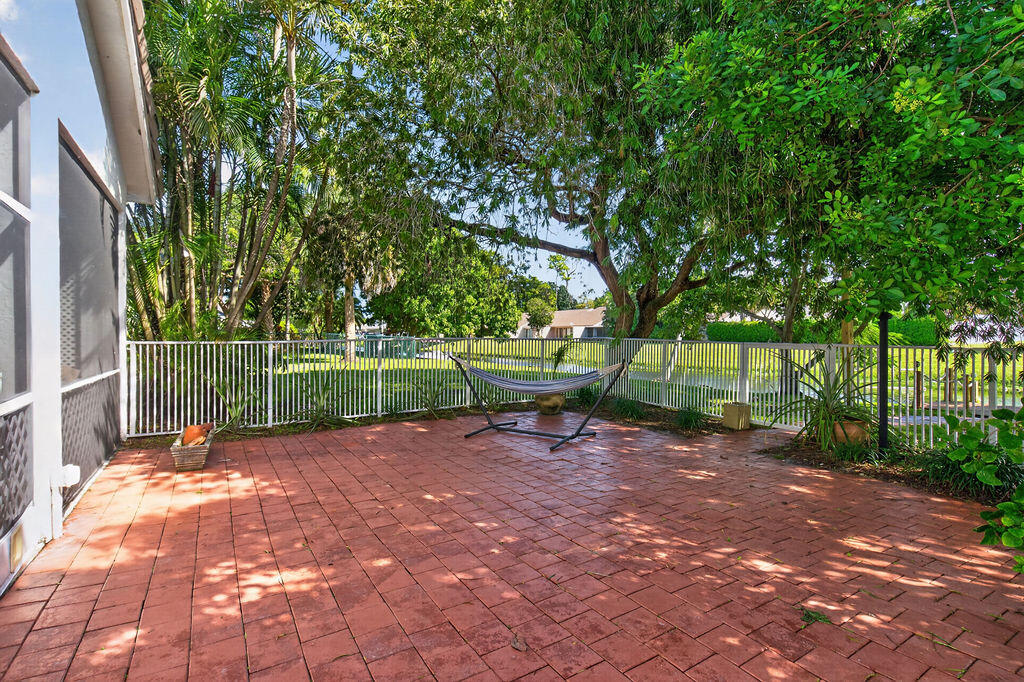 Paved Patio