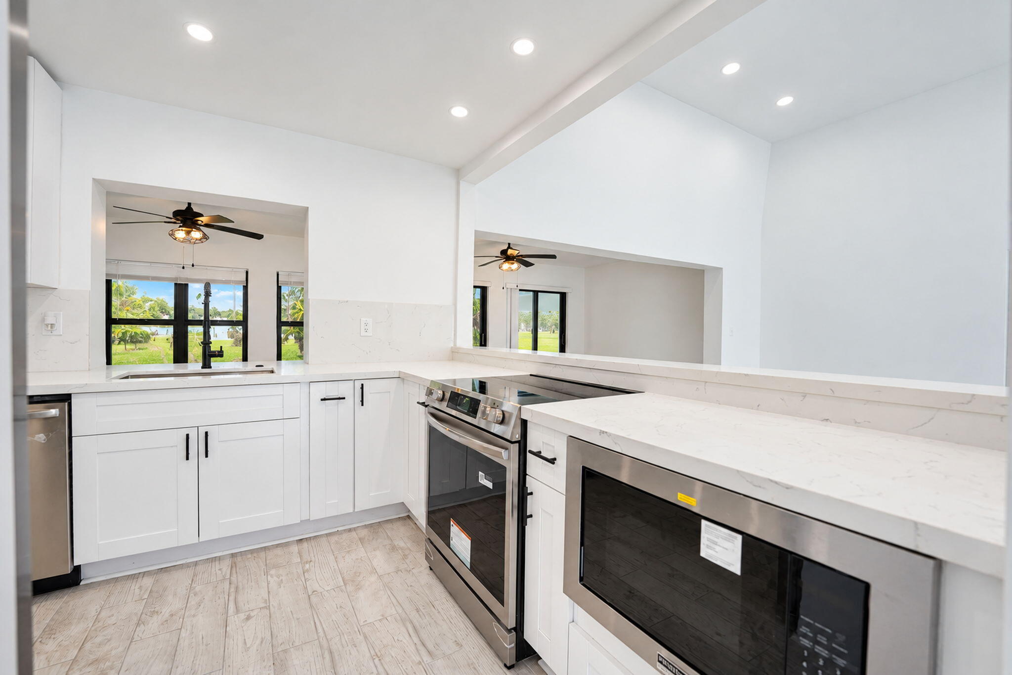 Completely renovated kitchen
