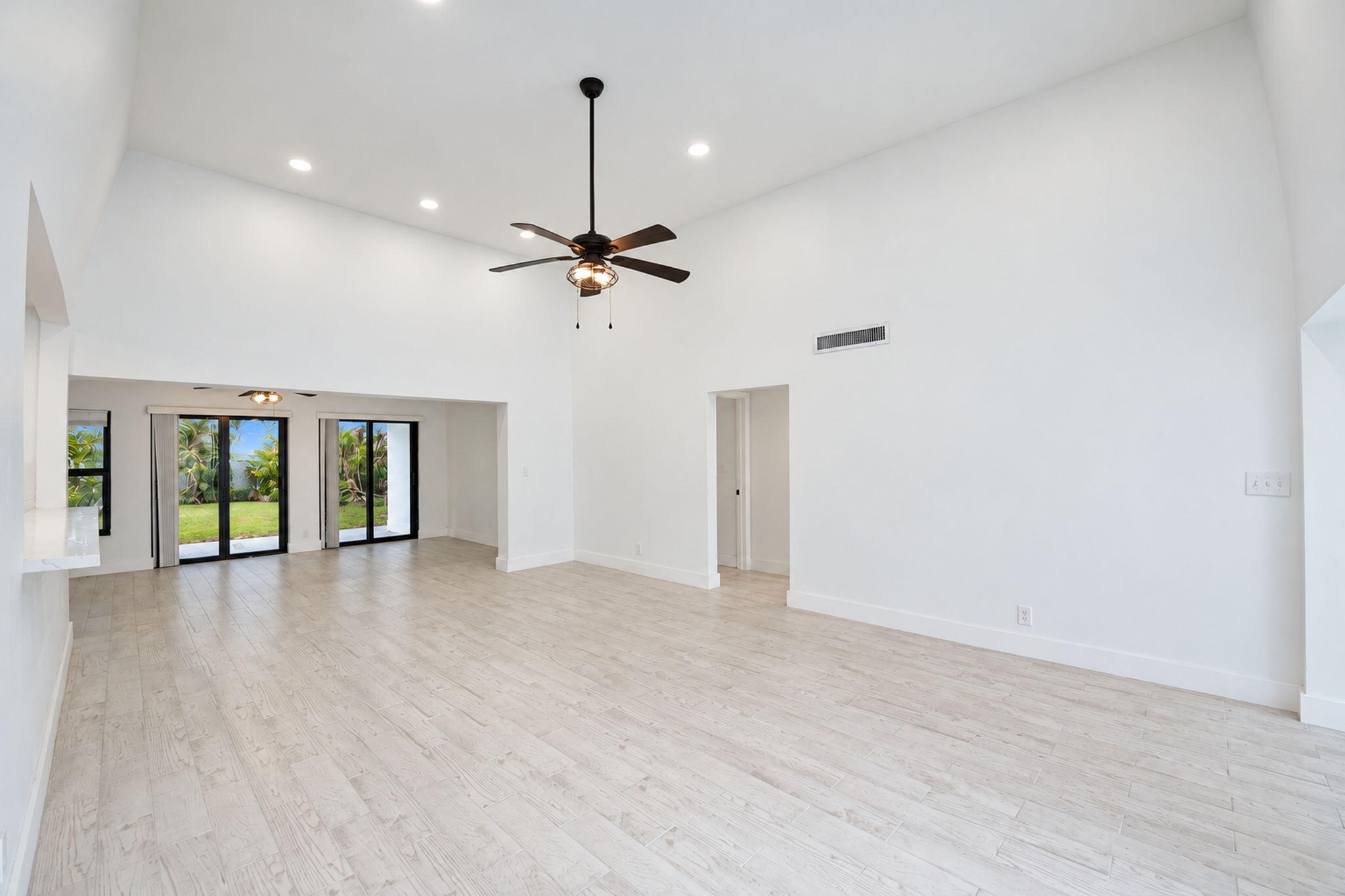 Open concept living room