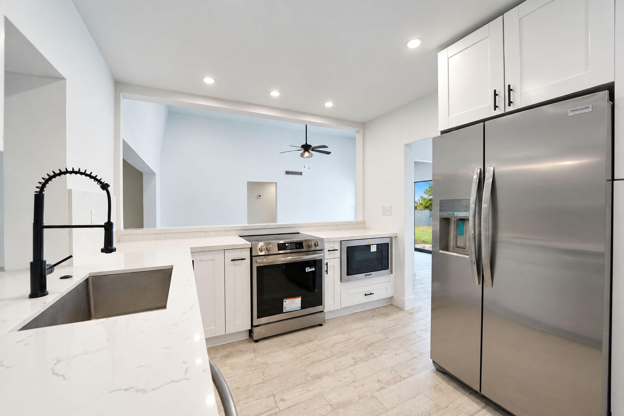 Completely renovated kitchen