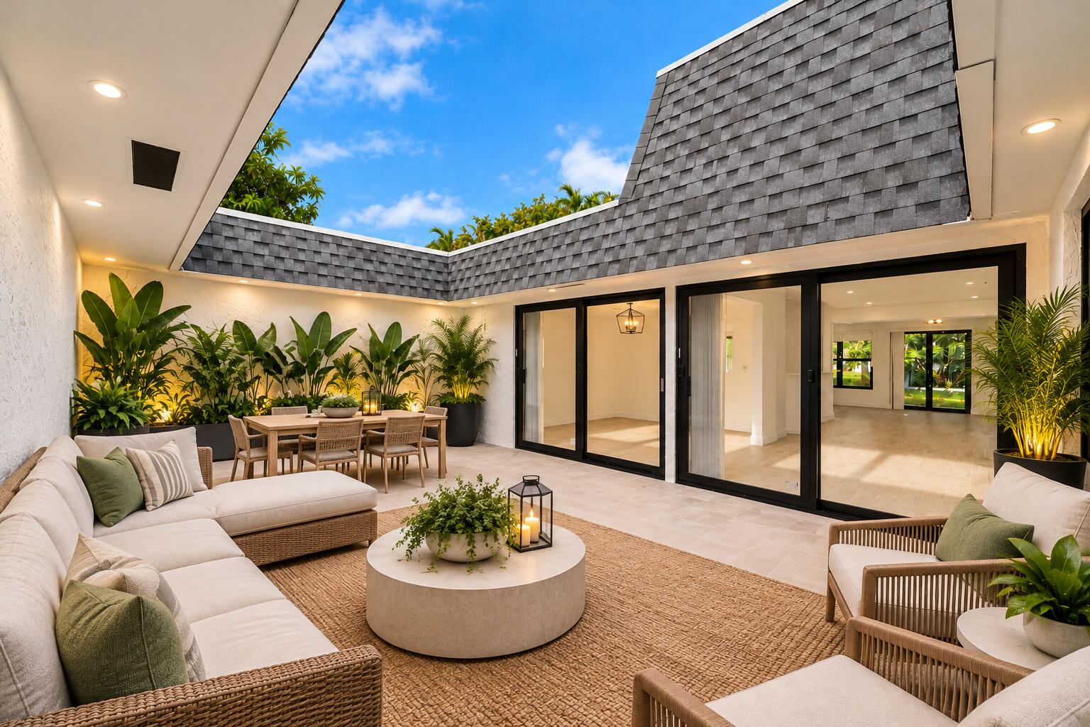 Front patio/courtyard-virtually staged Front patio/courtyard-virtually staged