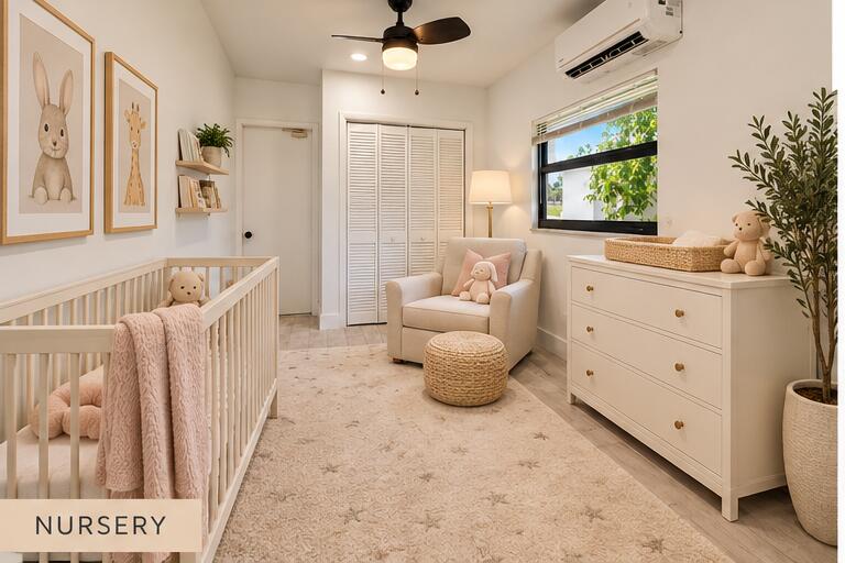 Bedroom 3/Flex room-virtually staged