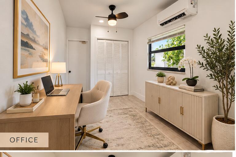 Bedroom 3/Flex room-virtually staged