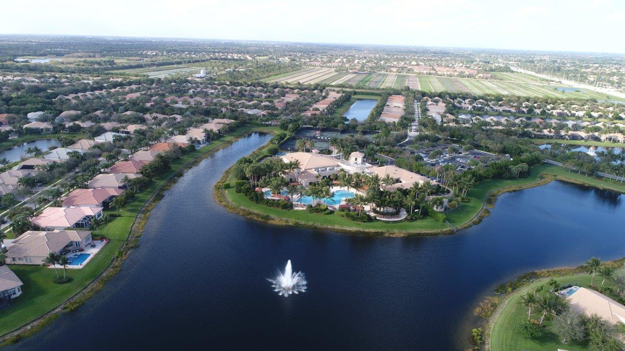 Gorgeous lakes surround community