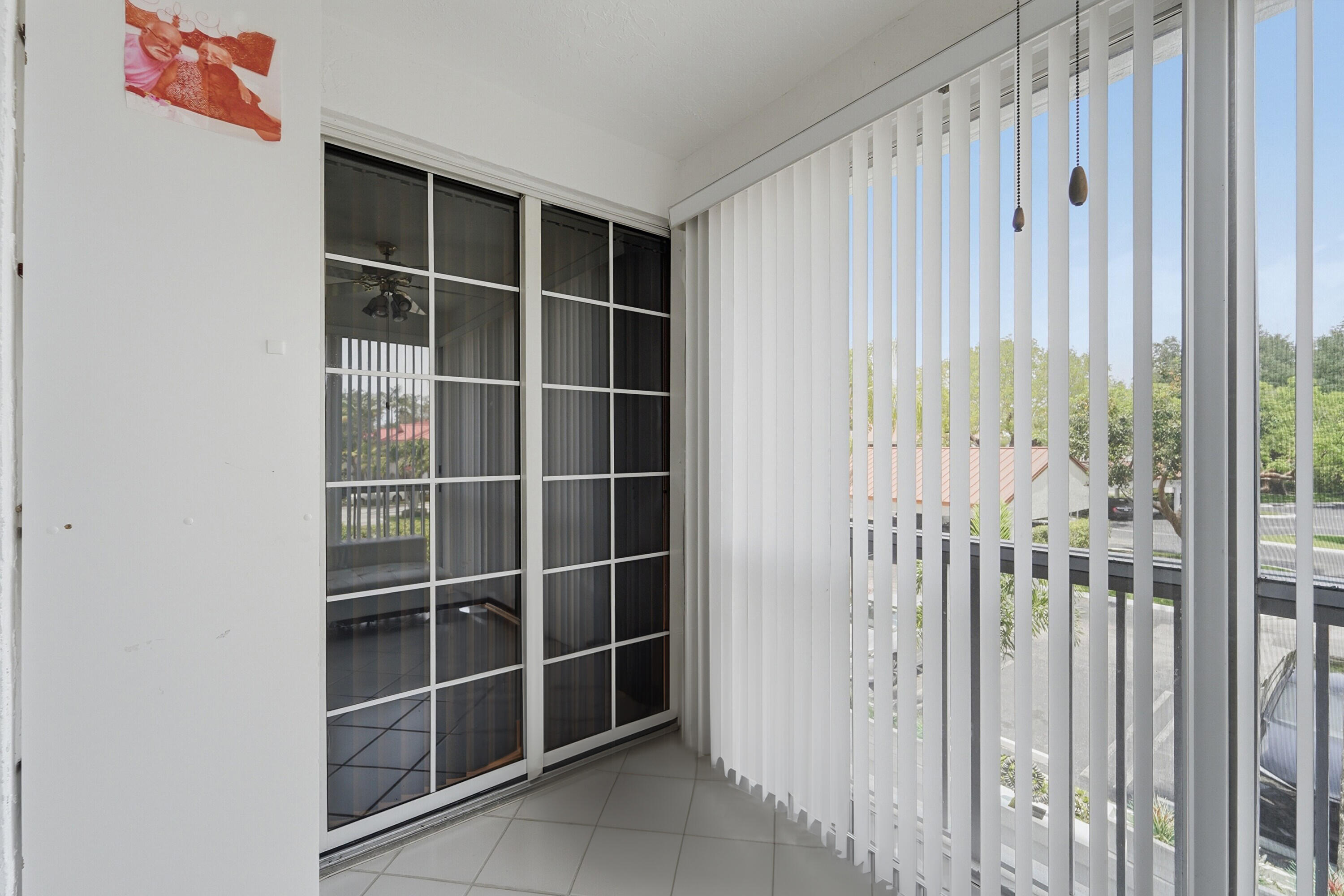 Second Enclosed Balcony (Front) - leads off the kitchen