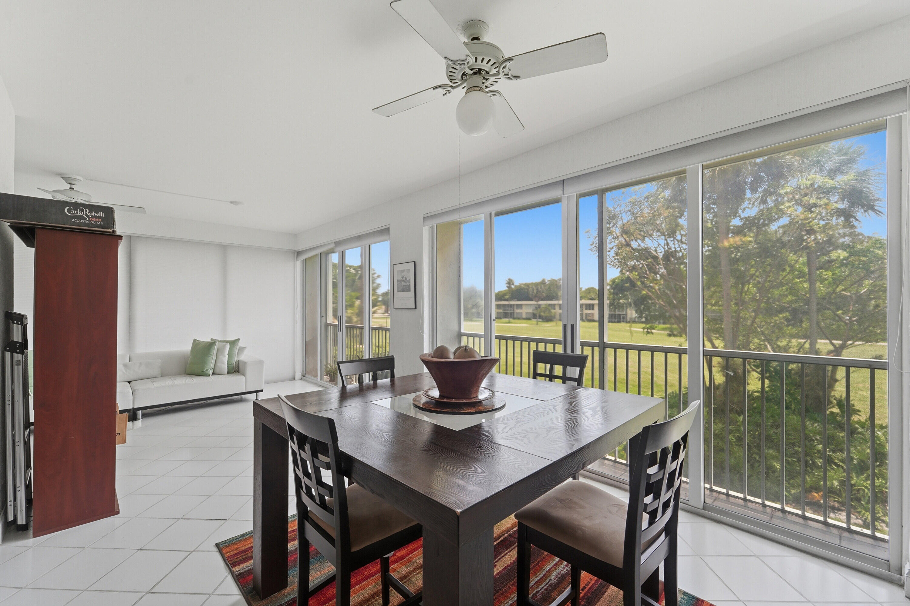 Large Enclosed Balcony View