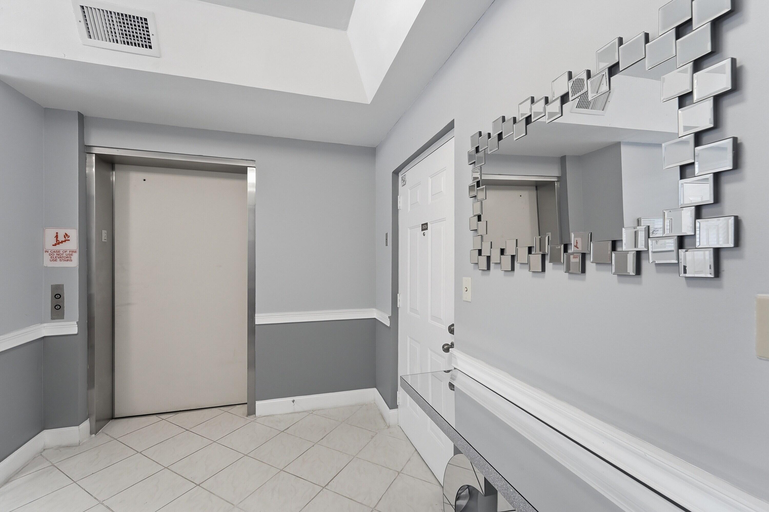 Private Common Area leading into Unit